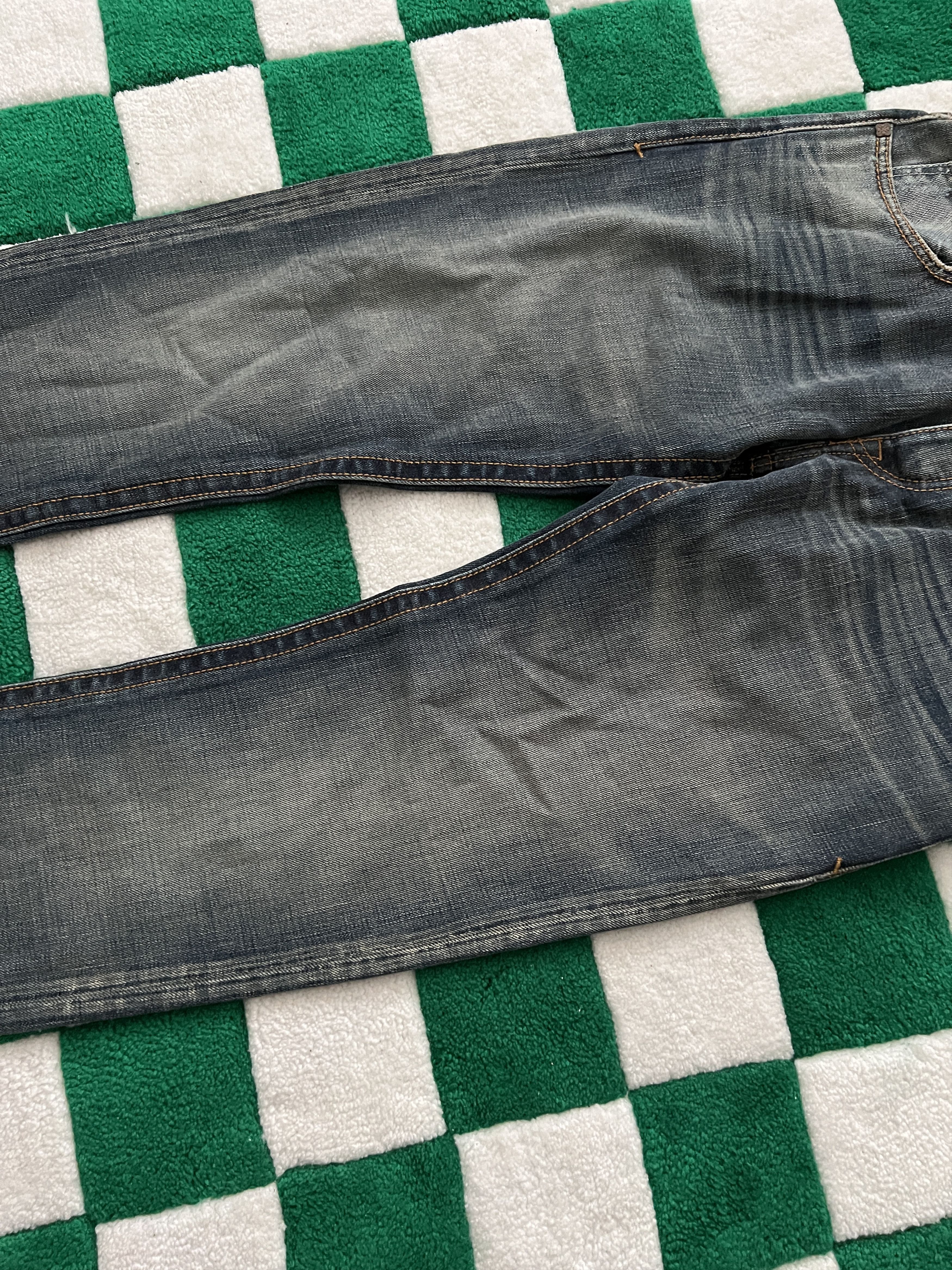 Japanese Brand Vintage Y2K Tribeca New York Japanese Denim Jeans Size US 30 / EU 46 - 9 Thumbnail