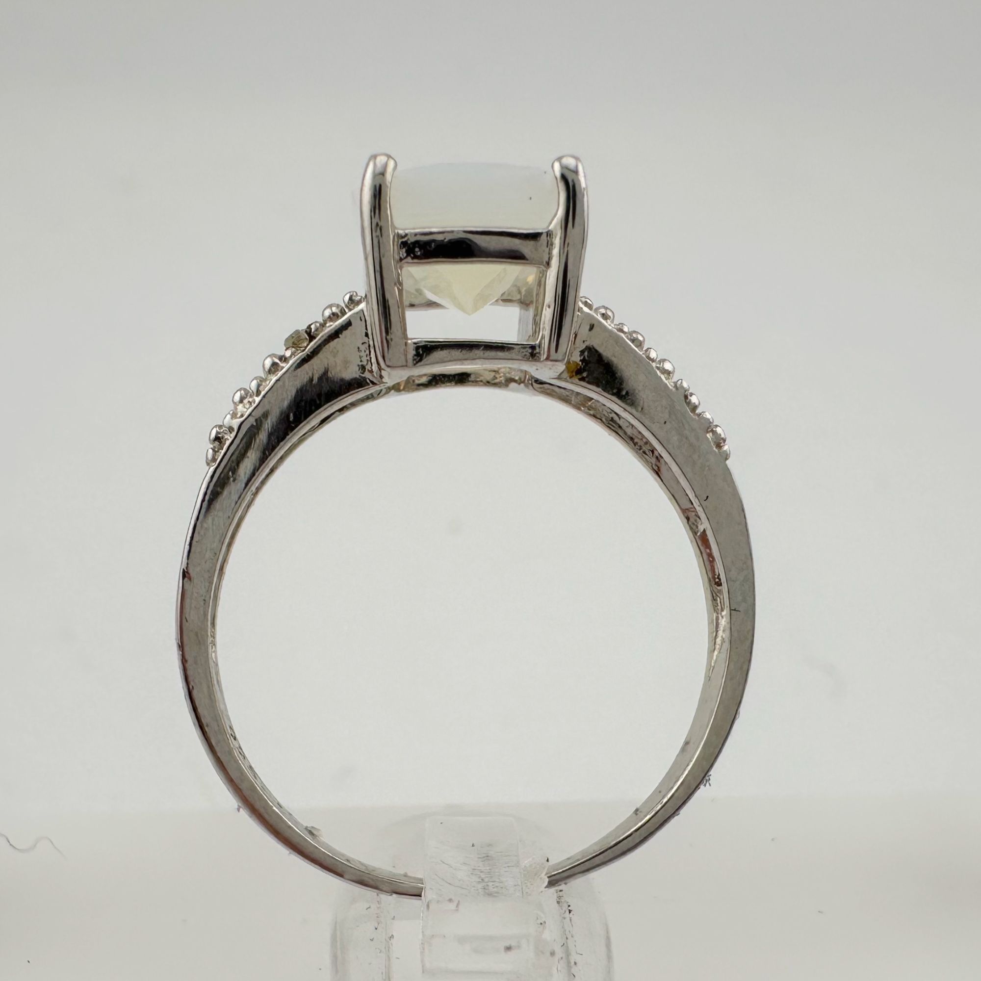 Other Beautiful Natural Opal Ring with Small Diamond Accent - Size Size ONE SIZE - 8 Thumbnail