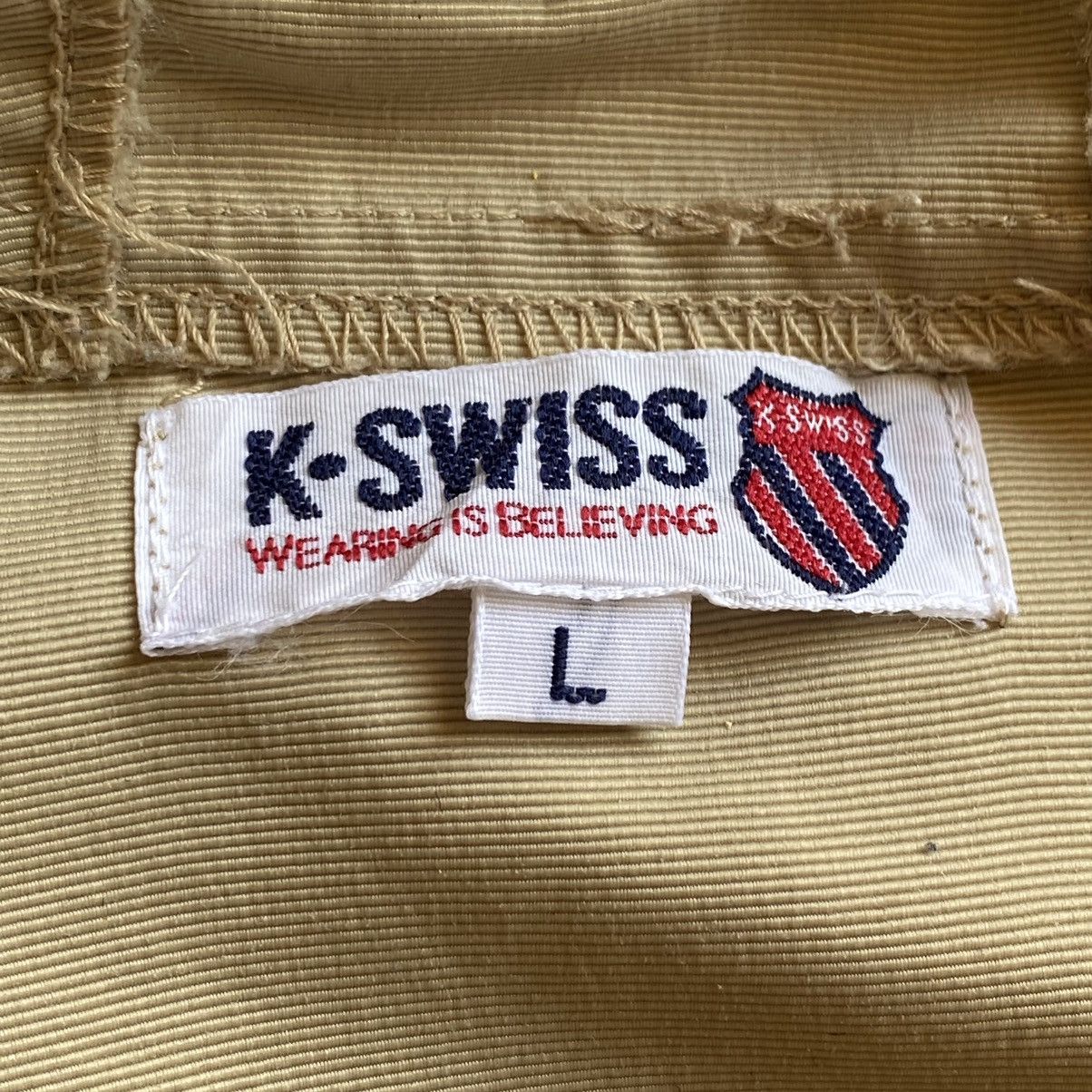K-Swiss × Vintage K-SWISS Hooded Light Jacket Size US L / EU 52-54 / 3 - 17 Thumbnail