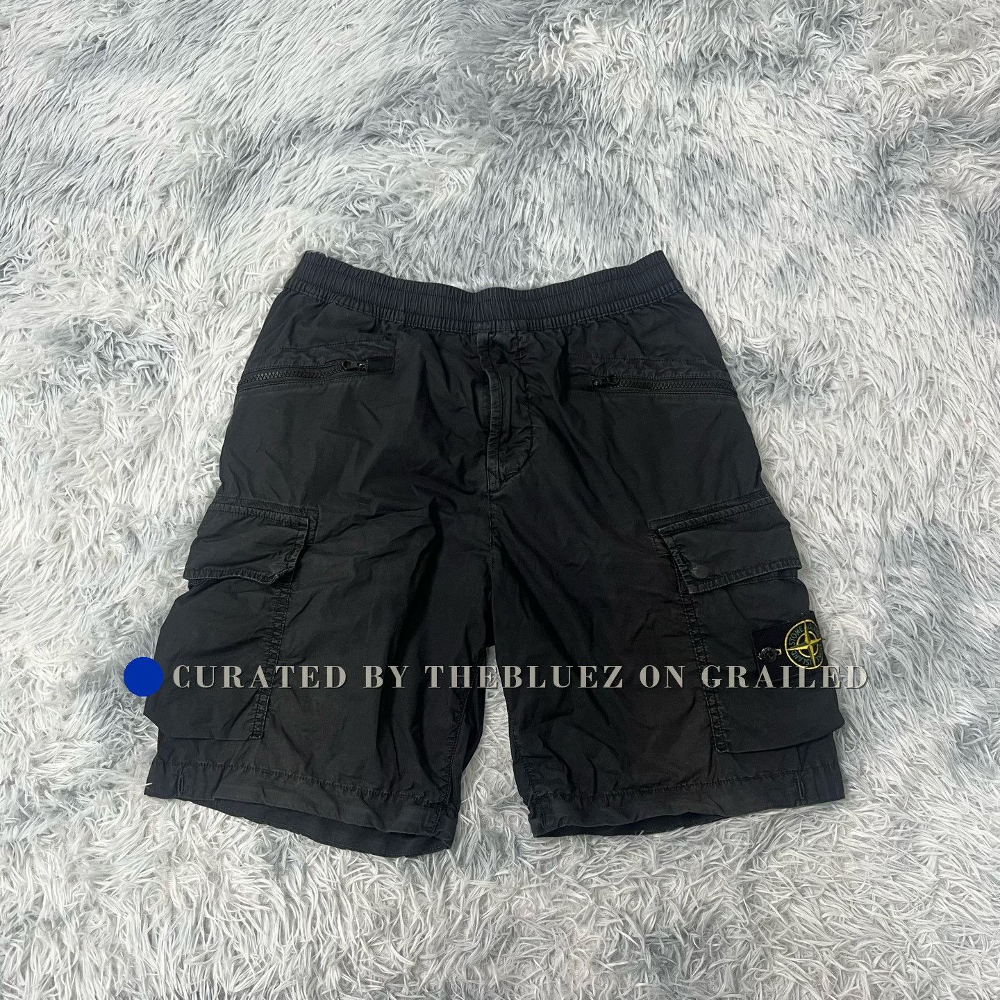 Stone Island × Supreme Supreme x Stone Island Warp Stripe Short