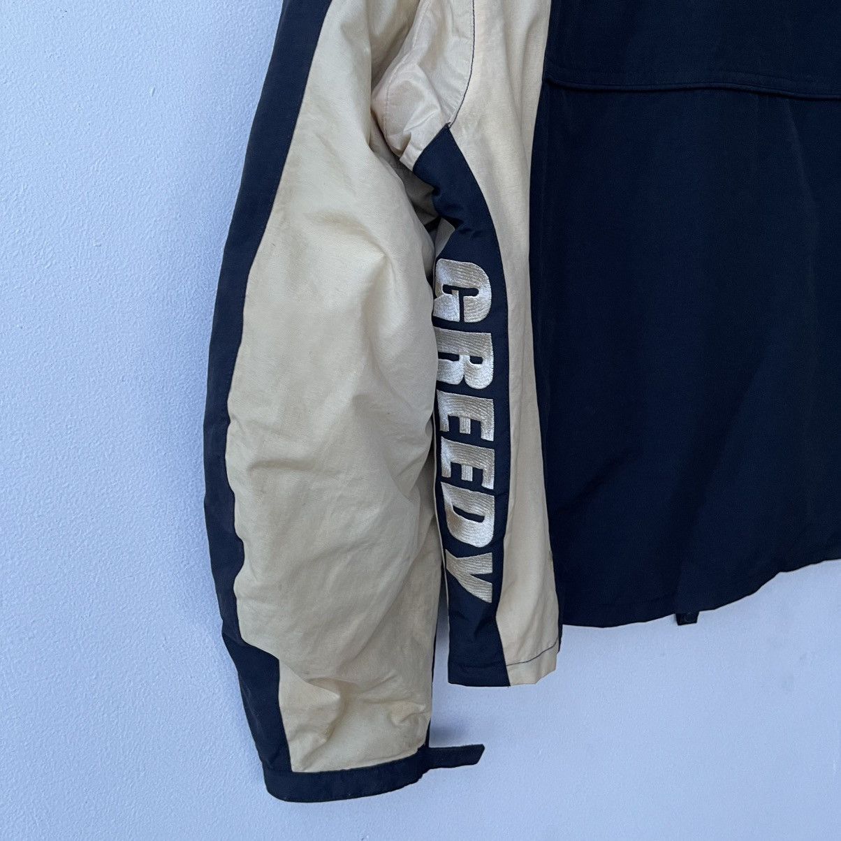 Kadoya Vintage GREEDY Japanese Motorsports Jacket Biker Racing Gear Size US XL / EU 56 / 4 - 10 Thumbnail