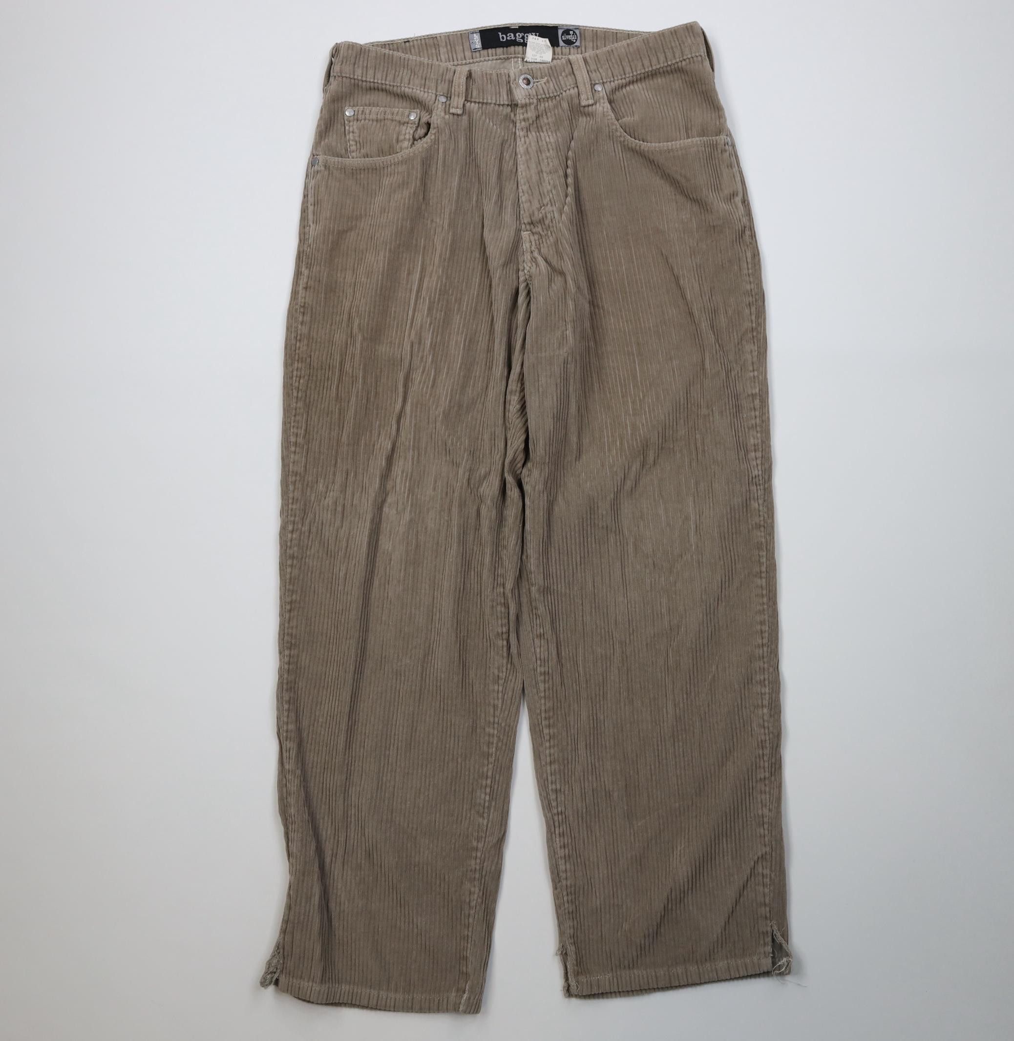 Levi's Vintage 90s Levis SilverTab Wide Leg Corduroy Pants USA Size US 32 / EU 48 - 1 Thumbnail