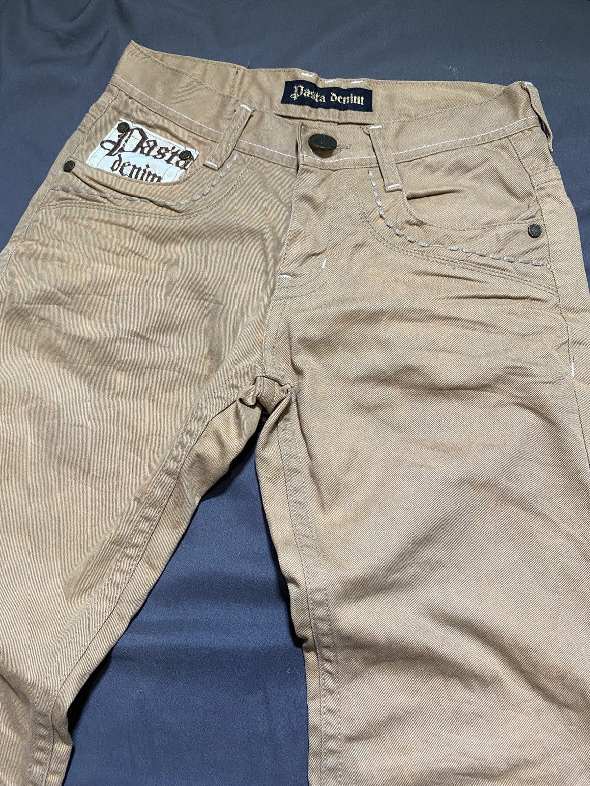 If Six Was Nine Pasta Denim Regular Pants Size US 29 - 6 Thumbnail