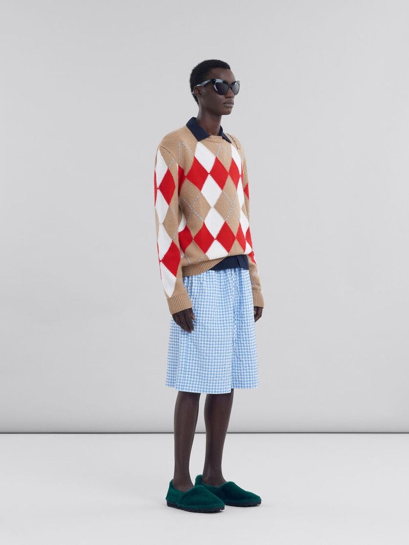 Marni o1f1d3z0326 Crew Neck Jumper in Multicolor Size US S / EU 44-46 / 1 - 5 Thumbnail