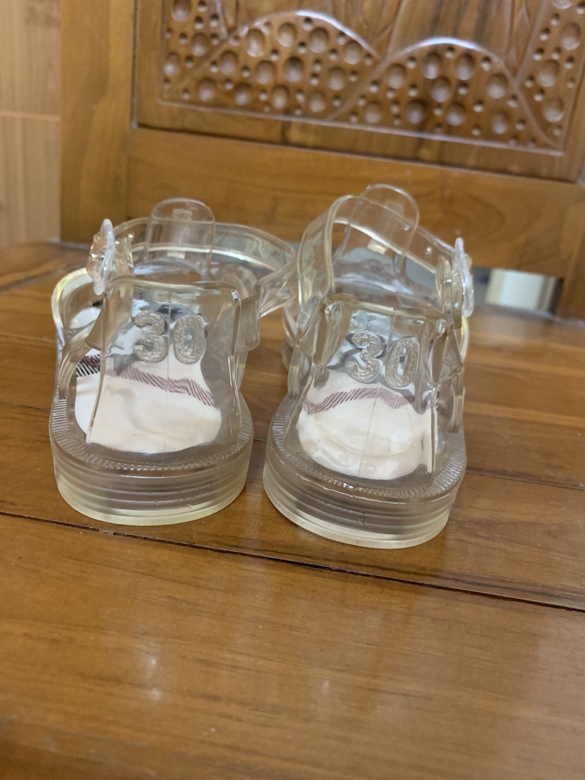 Burberry Burberry transparent sandals for kids Size US 5 / EU 37 - 5 Thumbnail