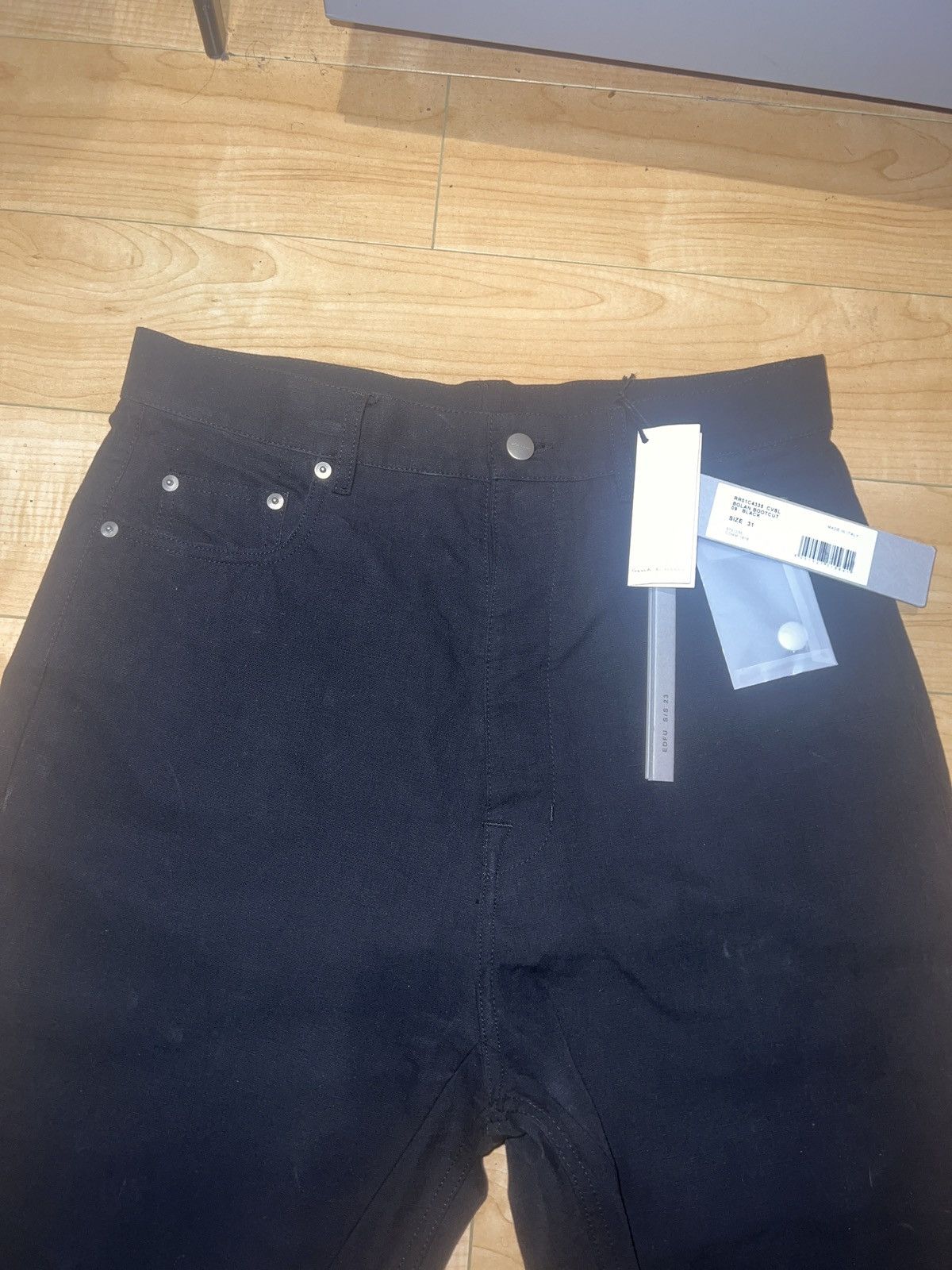 Rick Owens × Rick Owens Drkshdw Rick Owens Size US 31 - 4 Thumbnail