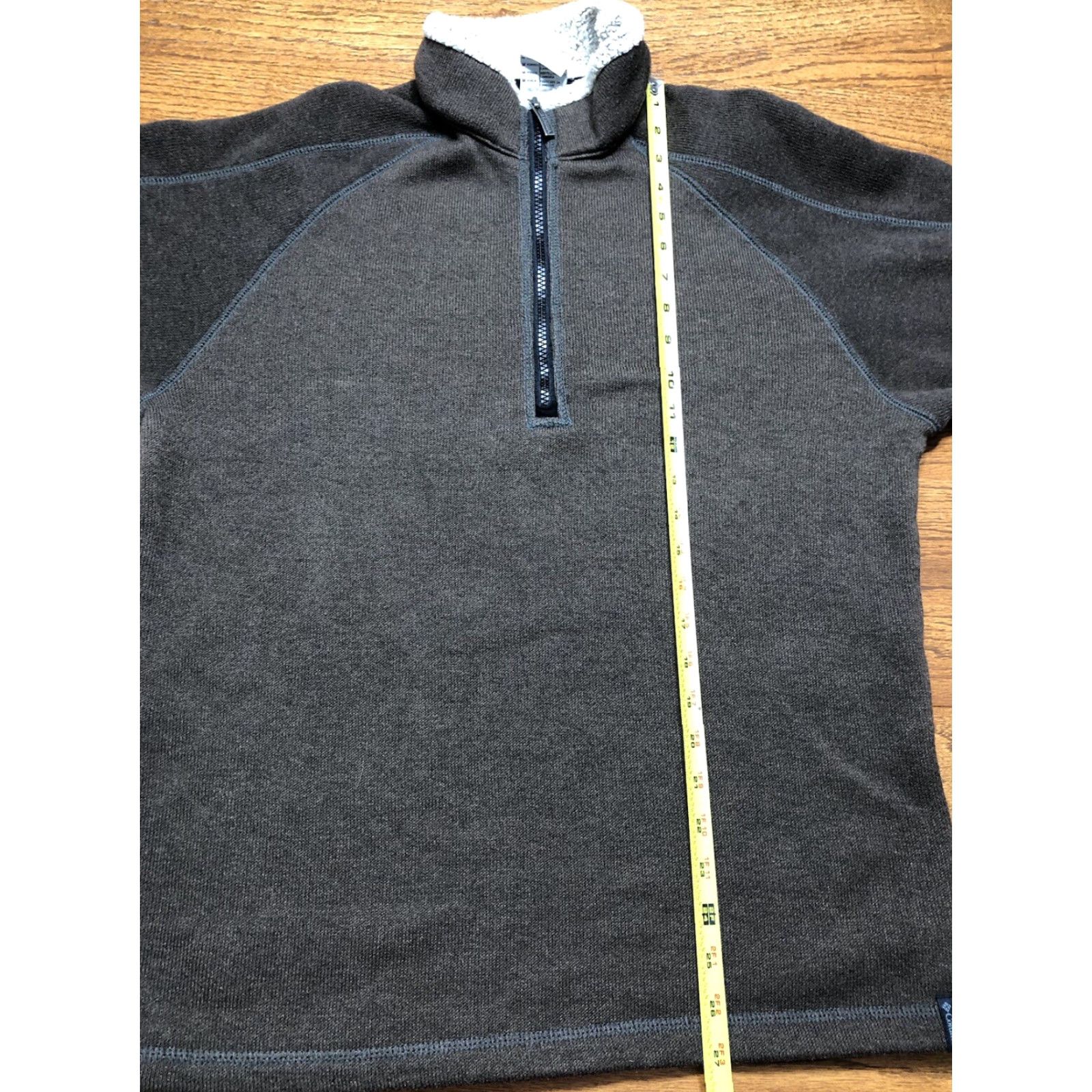 Vintage Columbia Sweatshirt Mens M Northern Peak Fleece 1/4 Zip Pullover Brown Size US M / EU 48-50 / 2 - 7 Thumbnail