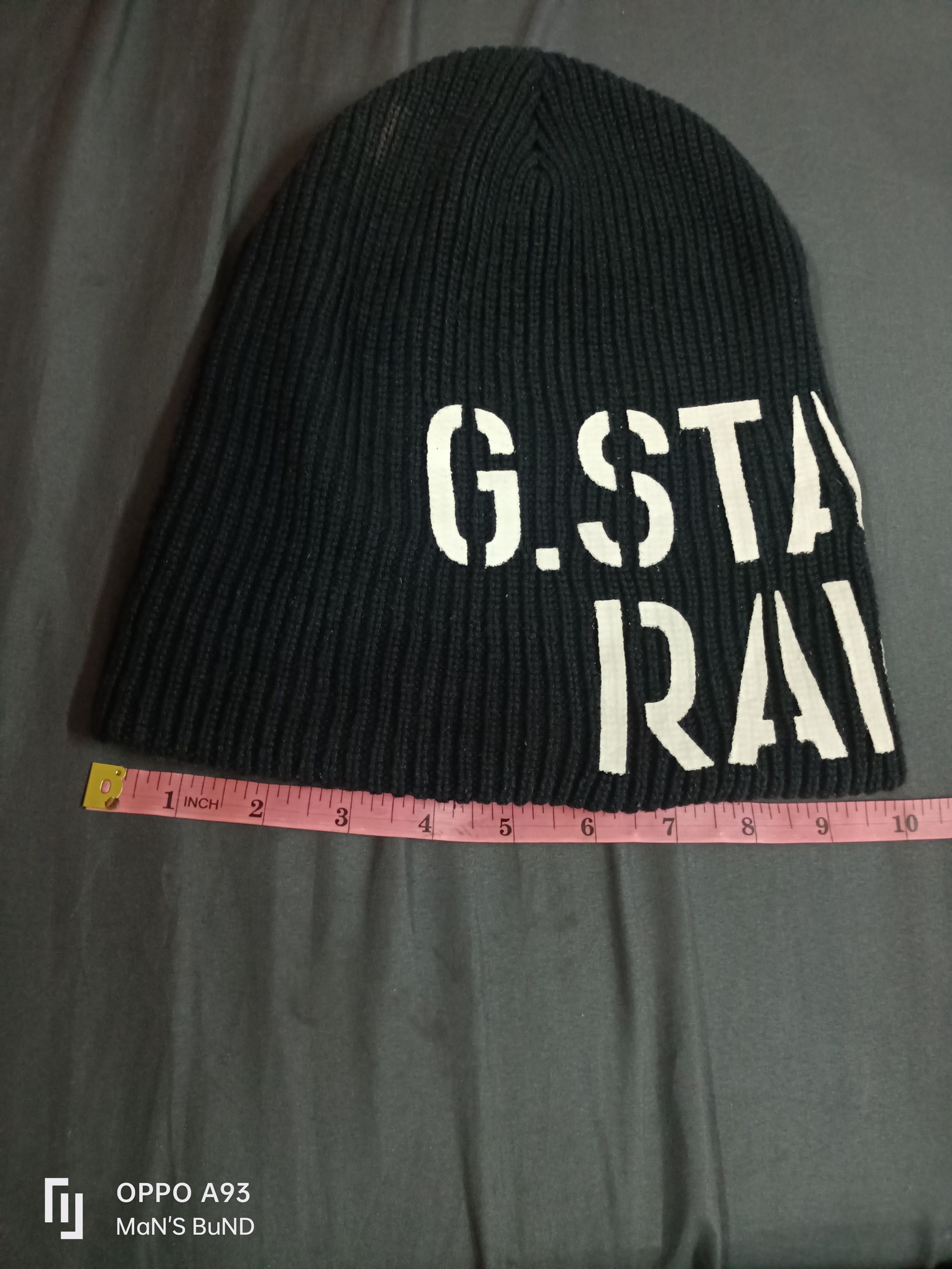 G-Star × Vintage Vintage G Star Raw Big logo Y2K beanie hat Size ONE SIZE - 7 Thumbnail