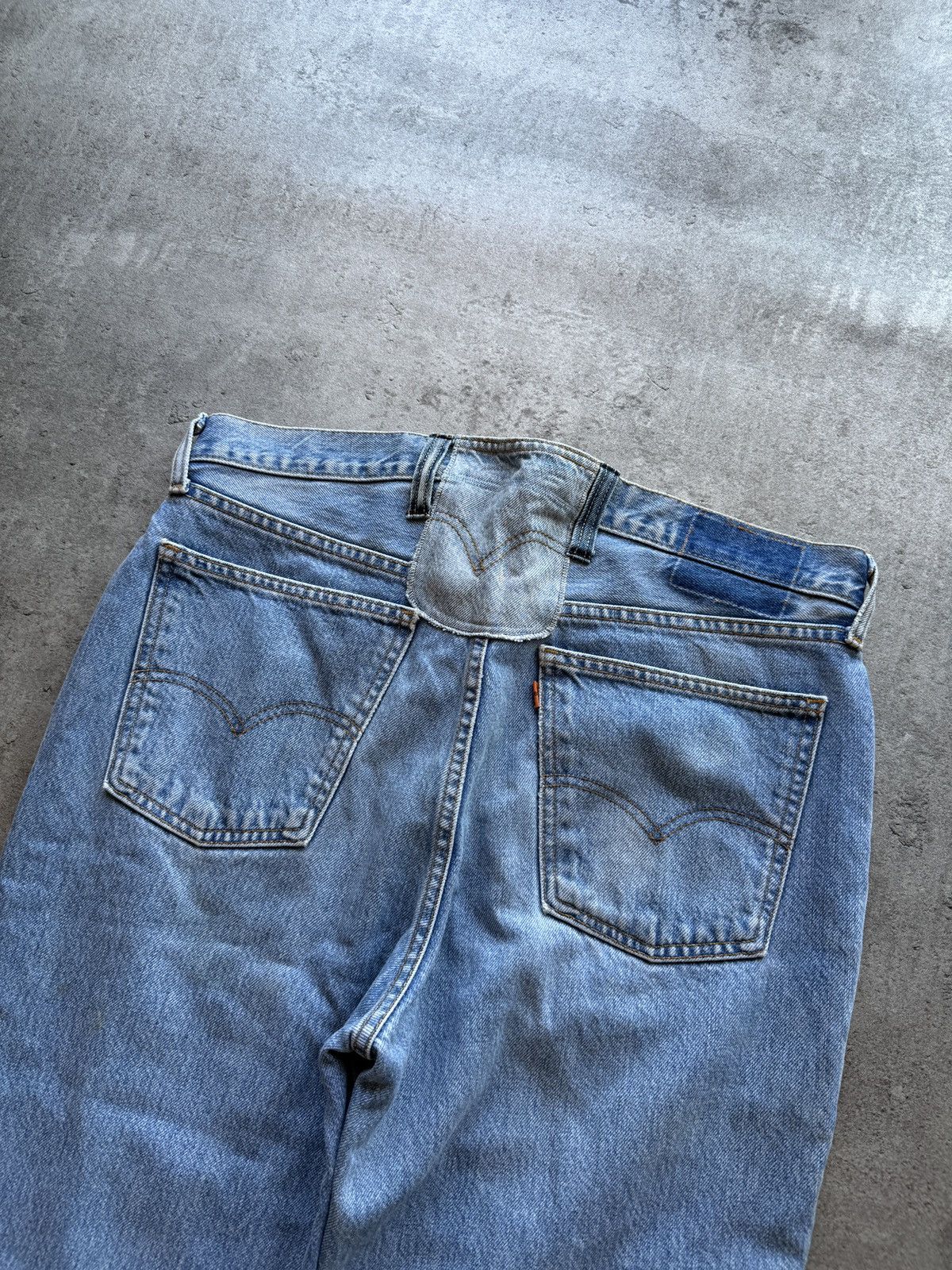 Japanese Brand × Levi's × Vintage Levi’s Orange Tab vintage 90s baggy jeans denim rap skate Size US 36 / EU 52 - 2 Thumbnail