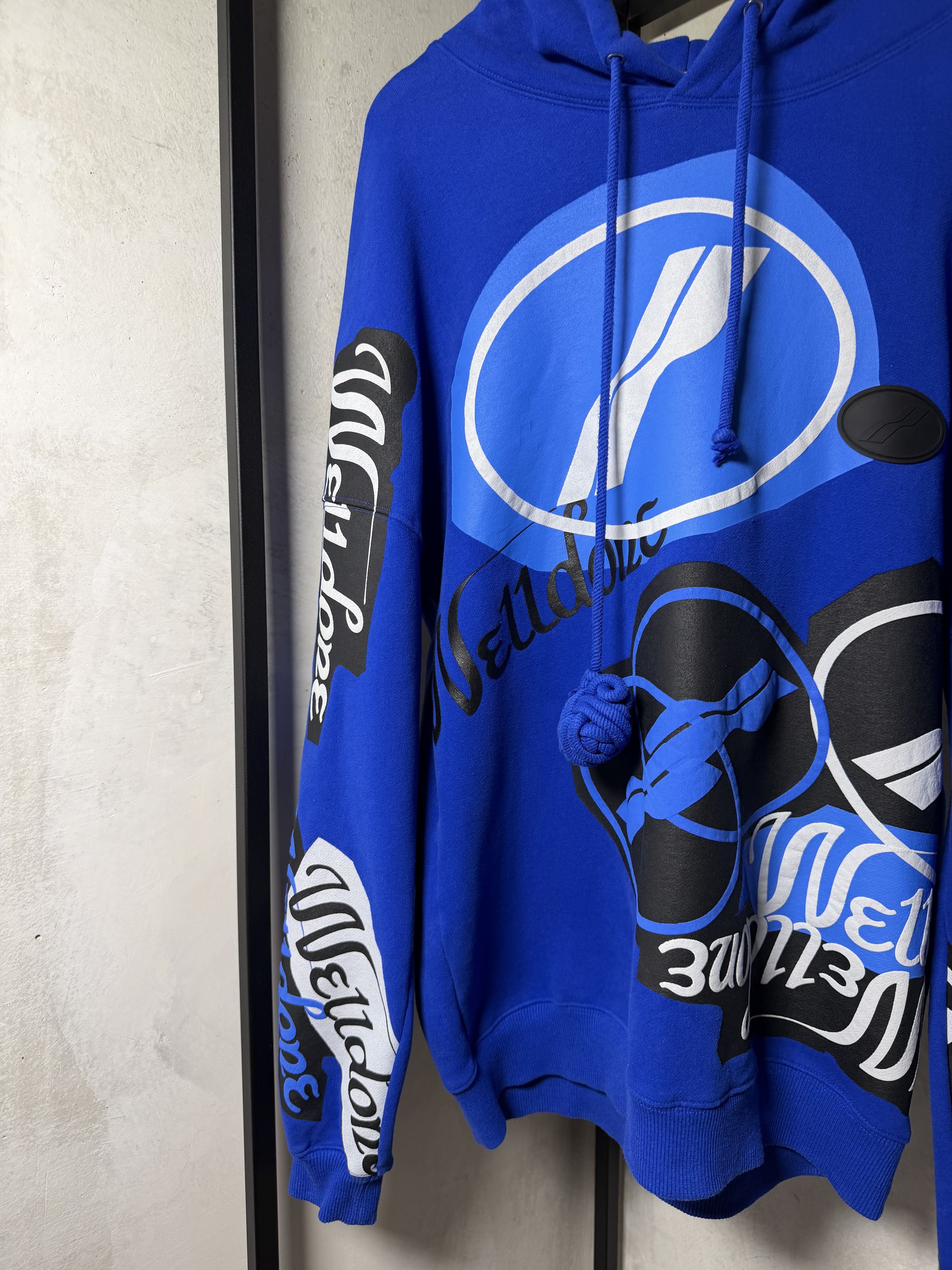 WE11DONE we11done Stacked Logo Hoodie Size US M / EU 48-50 / 2 - 3 Thumbnail