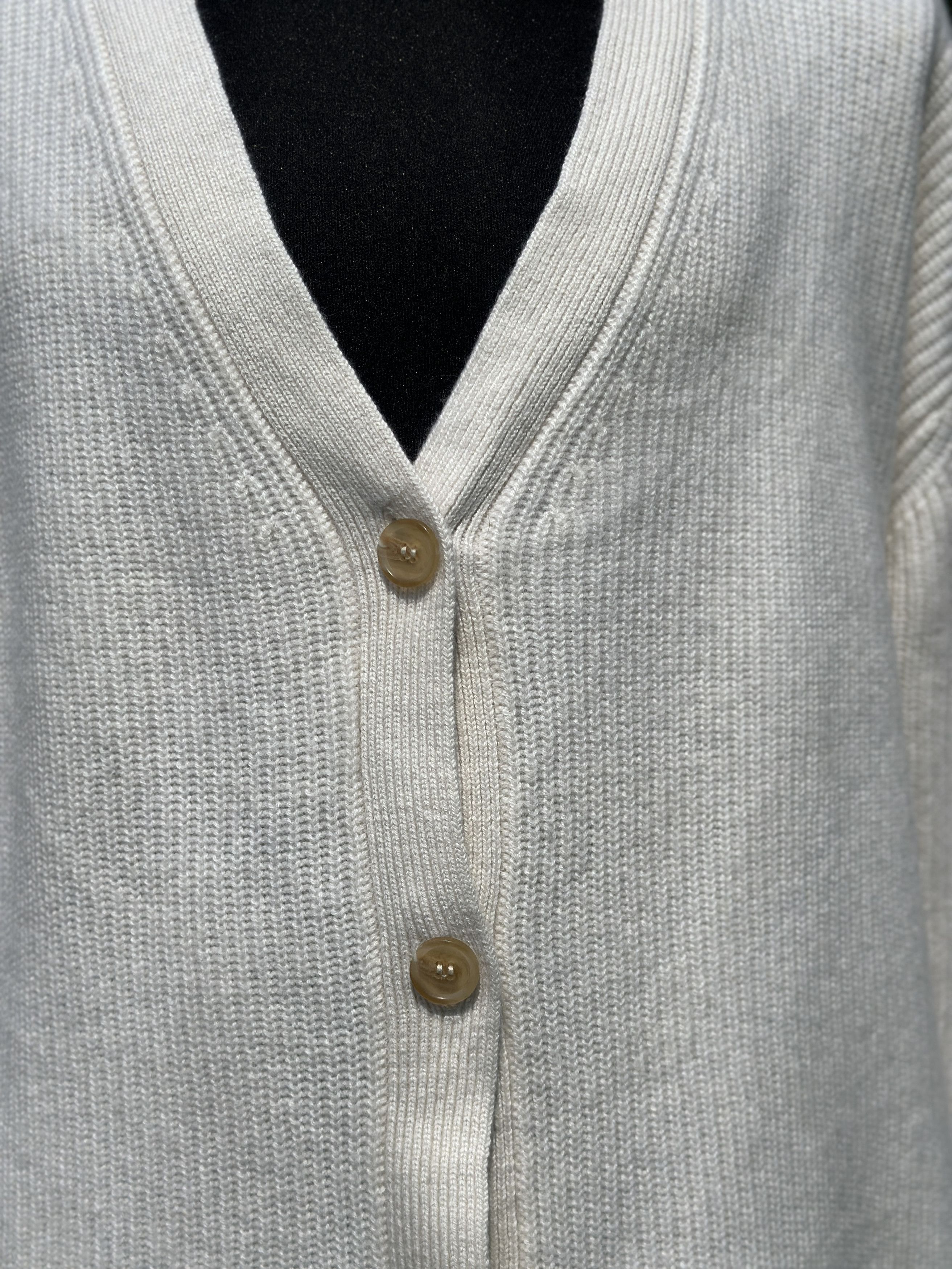 Other Jenni Kayne Knit Cocoon Cardigan Pure Cashmere Ivory Size XL Size XL / US 12-14 / IT 48-50 - 3 Thumbnail