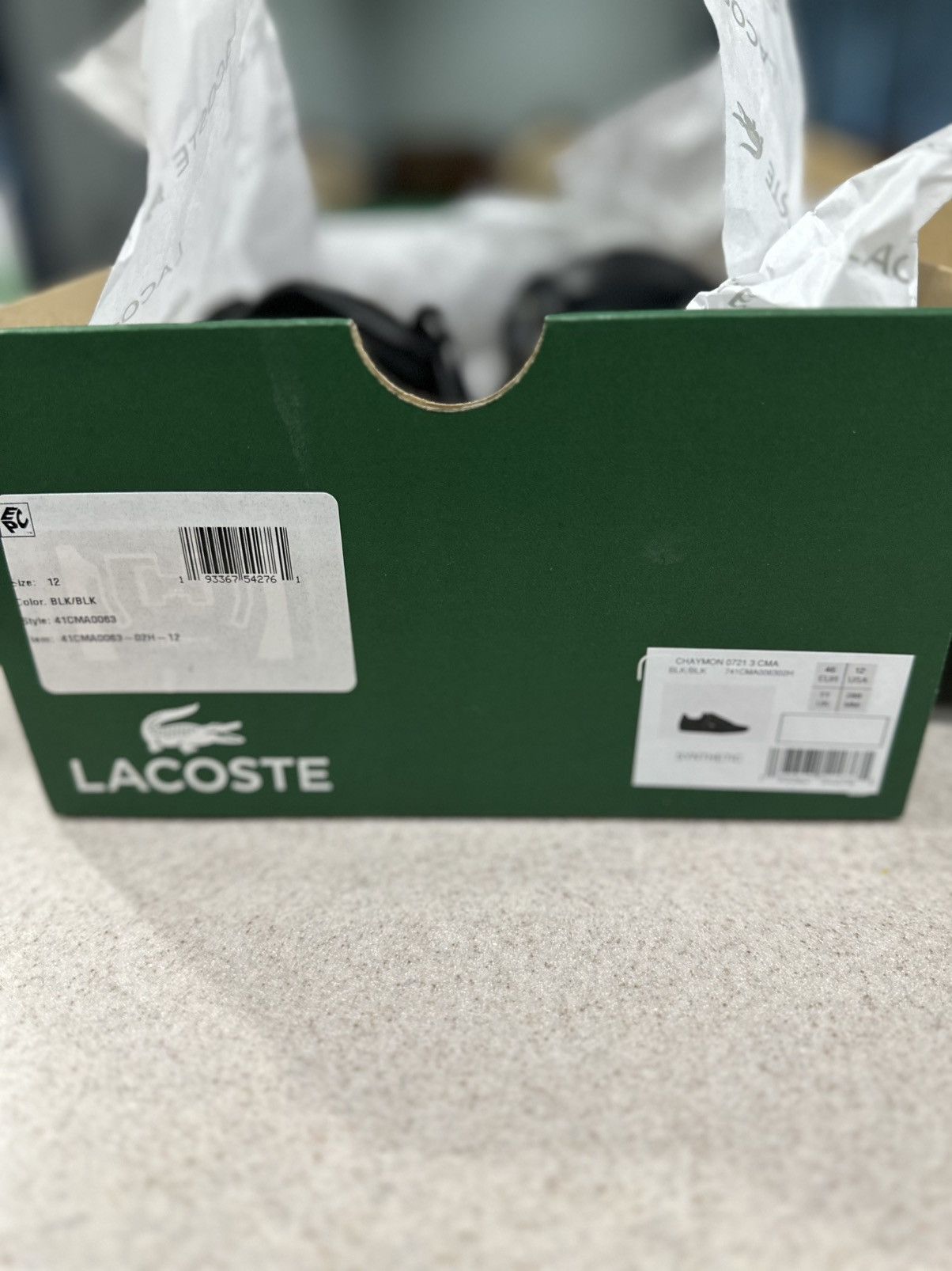 Lacoste Chaymon Sneakers Size US 12 / EU 45 - 10 Thumbnail