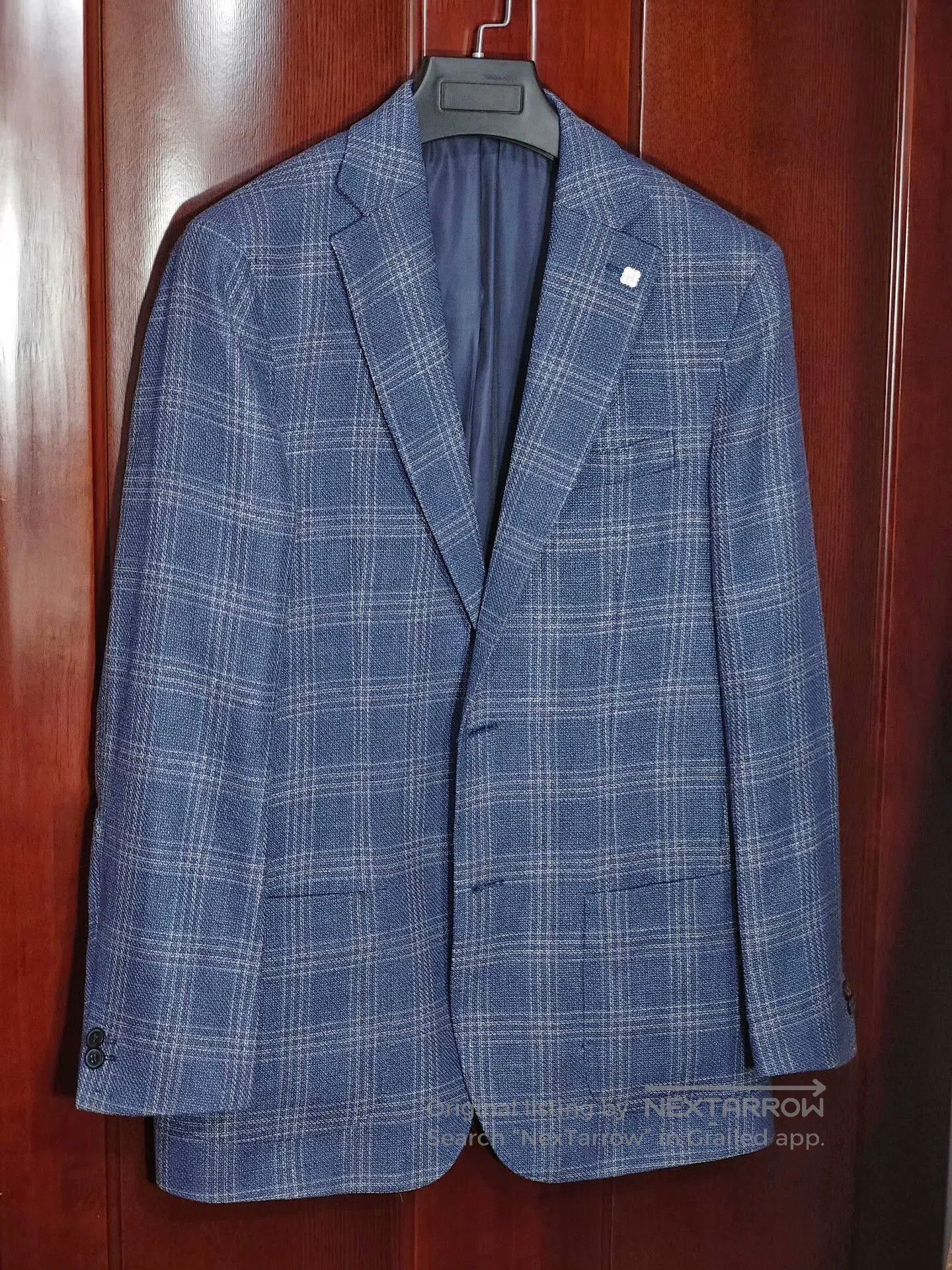 Zanone Henderson Zignone Wool Linen Blazer. Size US M / EU 48-50 / 2 - 1 Thumbnail