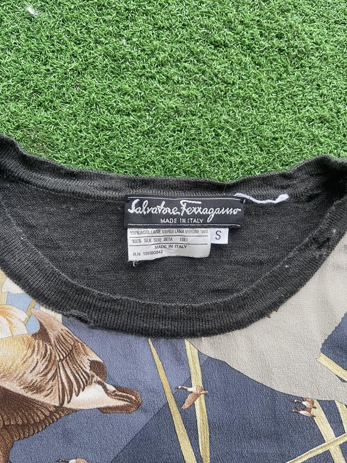 Salvatore Ferragamo 🔥HOT🔥VTG DISTRESSED SALVATONE FERRAGAMO HABITAT VERY RARE Size S / US 4 / IT 40 - 3 Thumbnail
