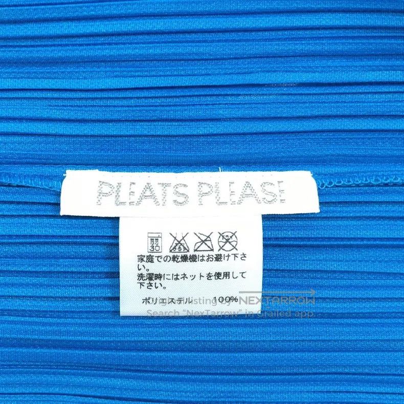 Issey Miyake Issey Miyake Blue Short Sleeve T-shirt Size L / US 10 / IT 46 - 5 Thumbnail