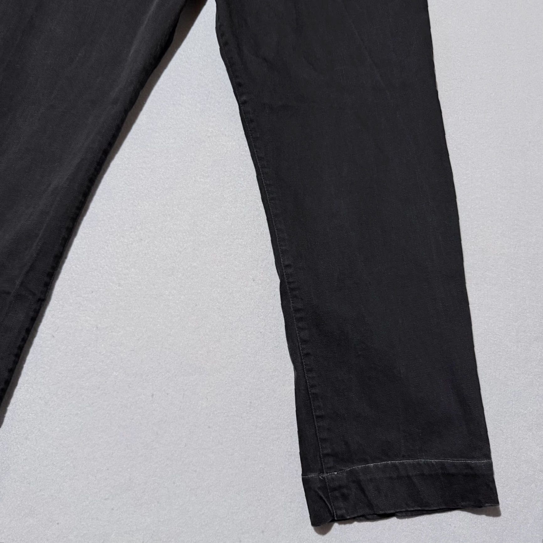 Denime LRL Lauren Jeans Co. Boyfriend Jeans Women's Black Denim Pockets Classic - 14 Size 36" / US 14 / IT 50 - 5 Thumbnail