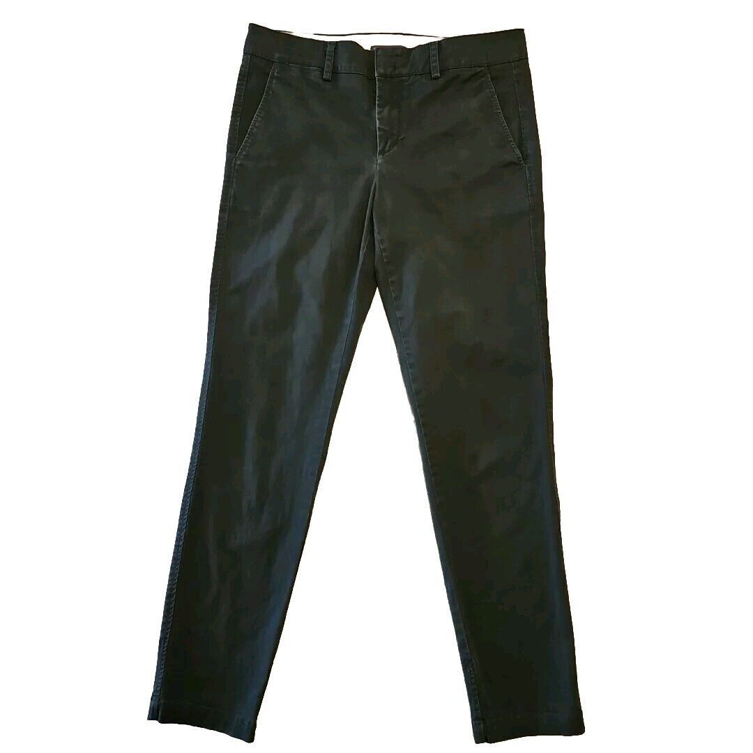 Vince Vince Slim Straight Chino Pants Womens 6 Green Modern Stretc Size 28" / US 6 / IT 42 - 2 Thumbnail