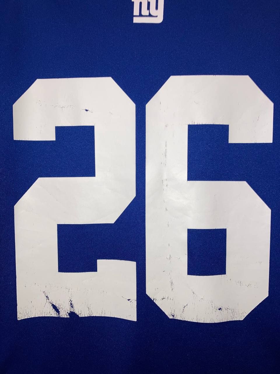 Nike VINTAGE NEW YORK GIANTS BARKLEY #26 NFL FOOTBALL NIKE JERSEY Size US L / EU 52-54 / 3 - 15 Thumbnail