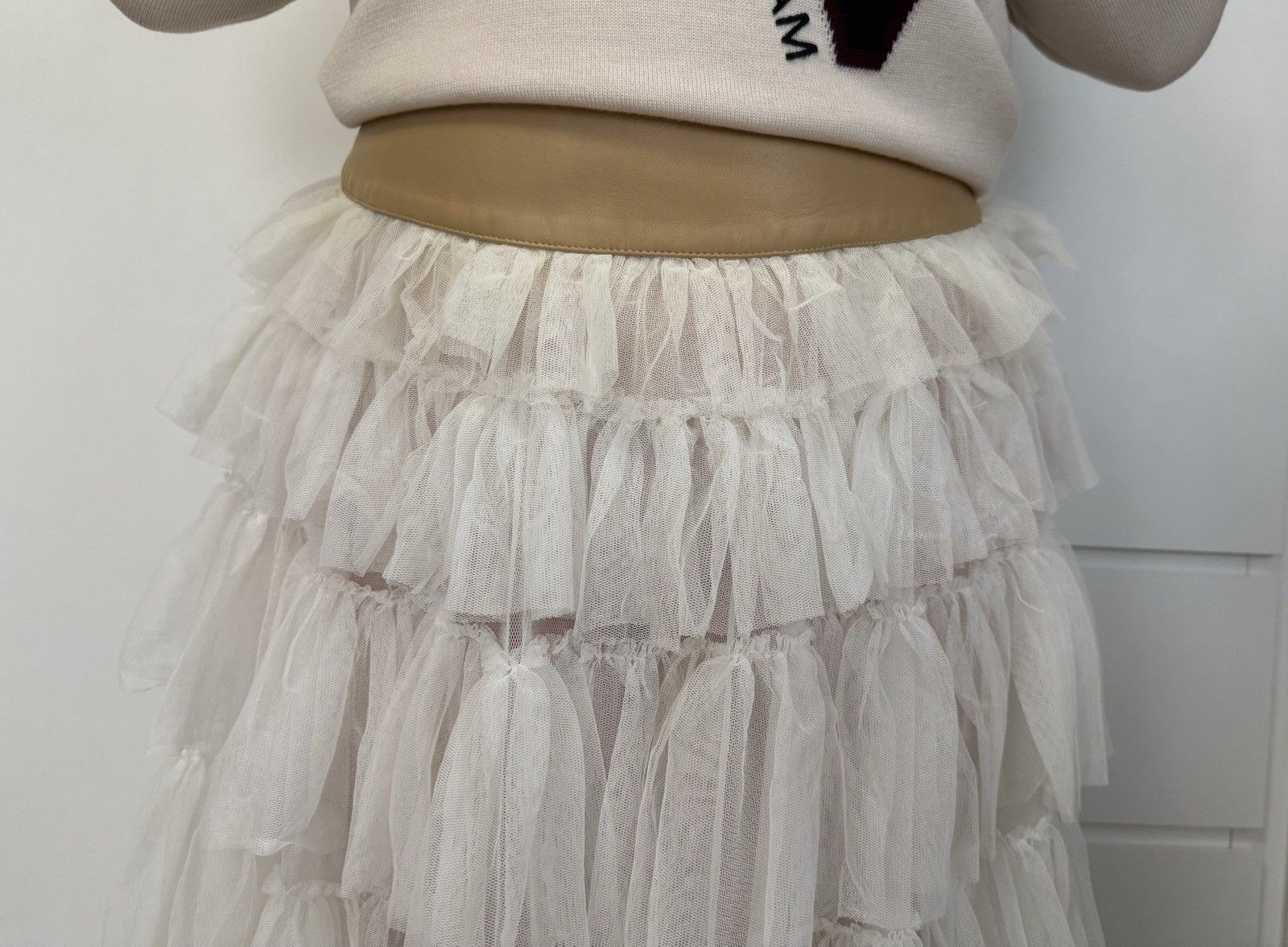 Dolce & Gabbana DDP Vintage DG Dolce&Gabbana Womens Mesh Skirt Rare size 44 Size 30" / US 8 / IT 44 - 8 Thumbnail