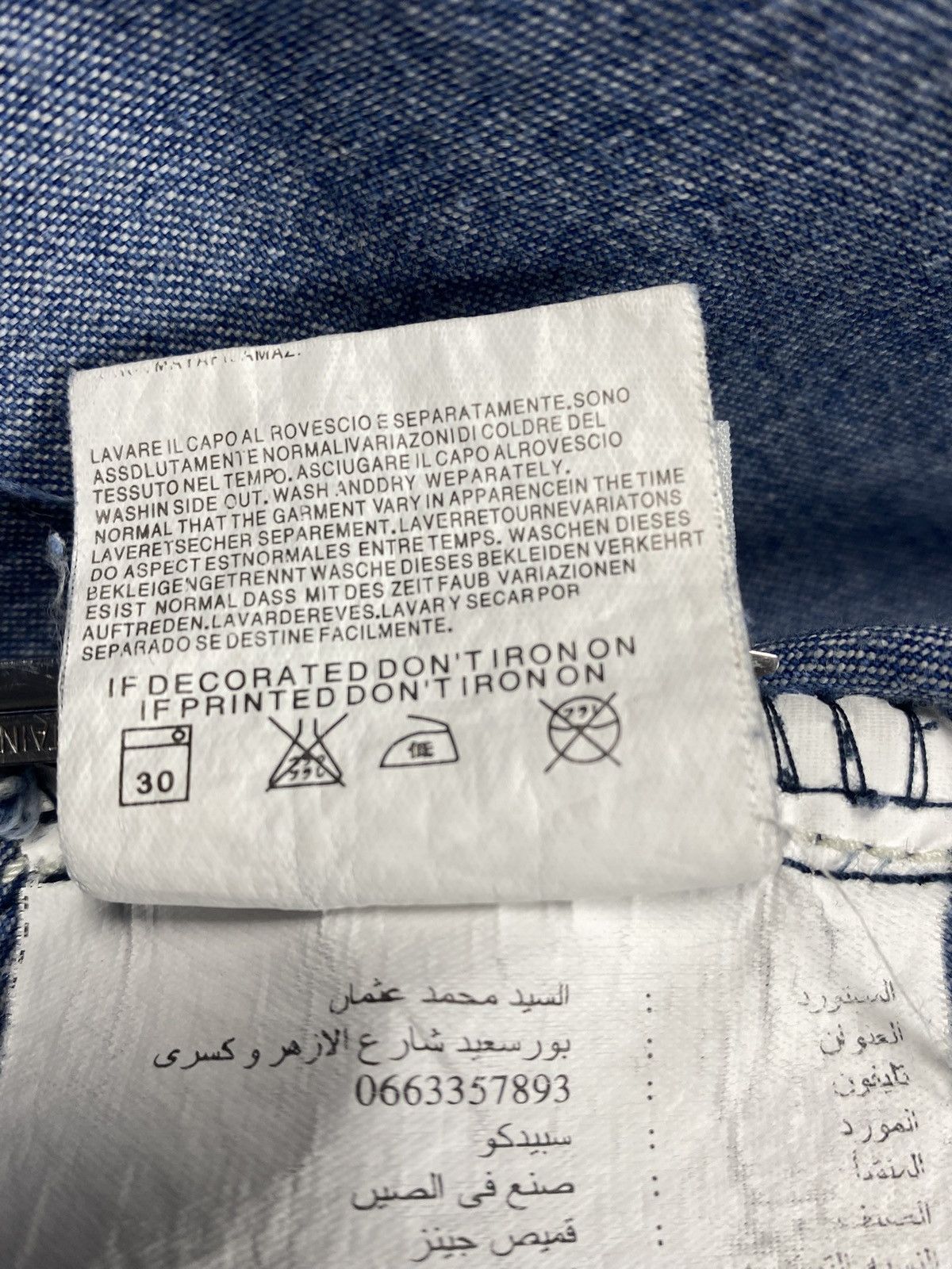 Other Vintage Bootleg Diesel Style Denim Shirt Western Workwear Size US L / EU 52-54 / 3 - 15 Thumbnail