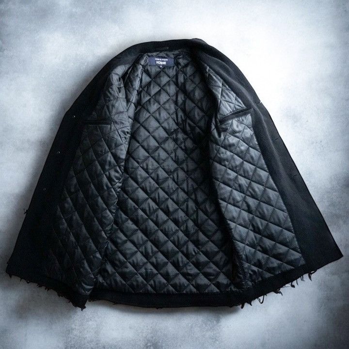 Comme des Garcons Homme NWT 25AW COMME des GARCONS HOMME Wool Herringbone Coat S Size US S / EU 44-46 / 1 - 3 Thumbnail