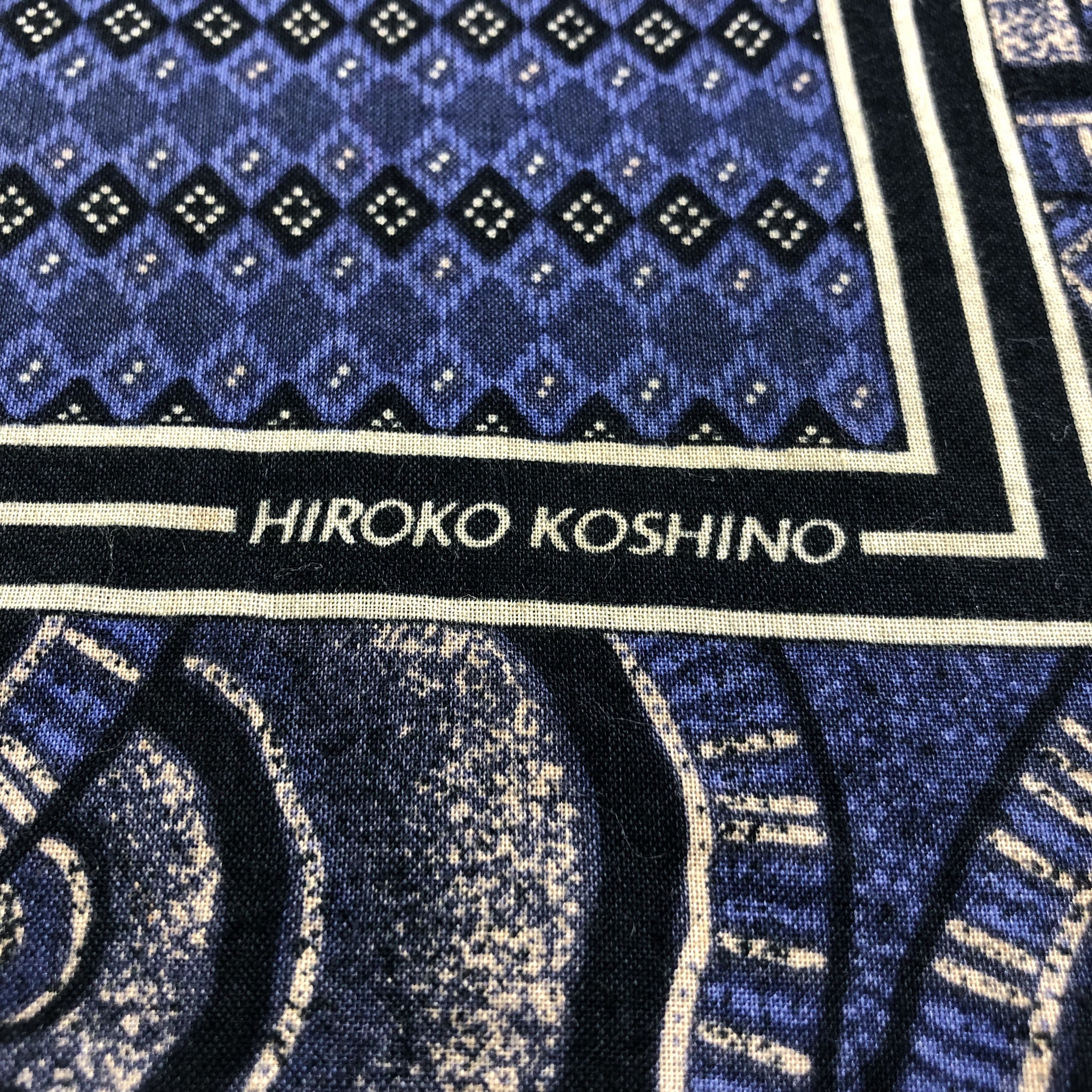 Hiroko Koshino Homme Hiroko Koshino Handkerchief Neckerchief Bandana H2322 Size ONE SIZE - 4 Thumbnail