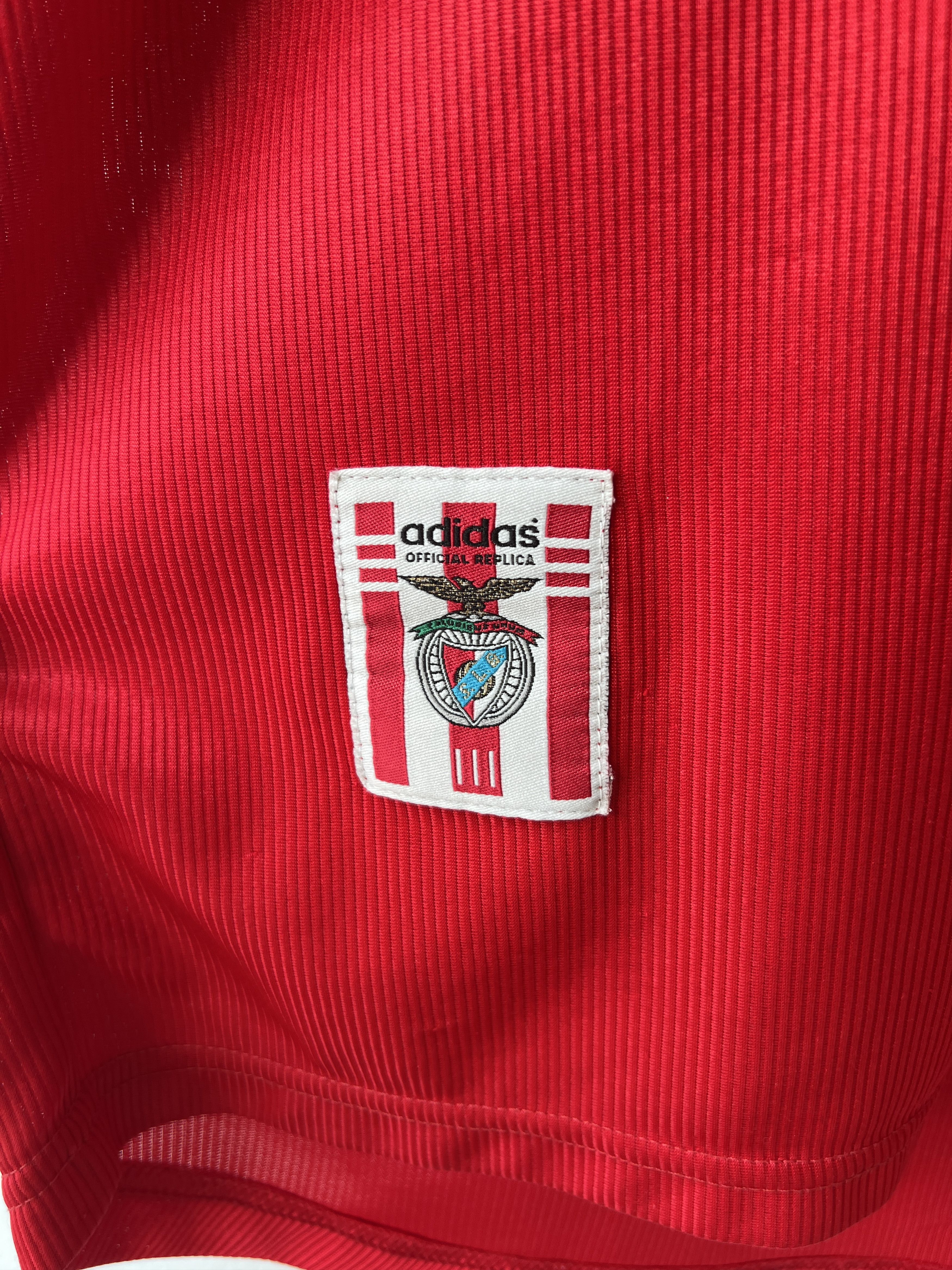 Adidas (XL) Benfica 1999-00 Uefa Cup Home Kit Size US XL / EU 56 / 4 - 11 Thumbnail