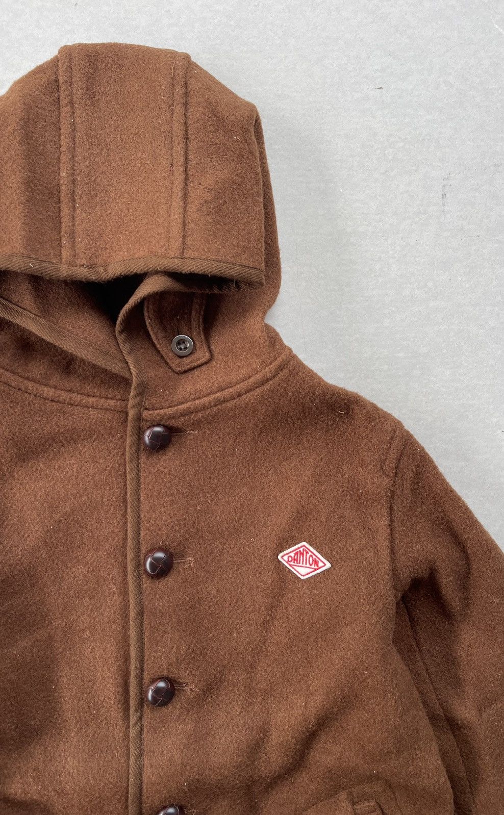 Danton × Japanese Brand 🔥 DANTON JAPAN MEN'S WOOL BUTTON JACKET Size US M / EU 48-50 / 2 - 9 Thumbnail