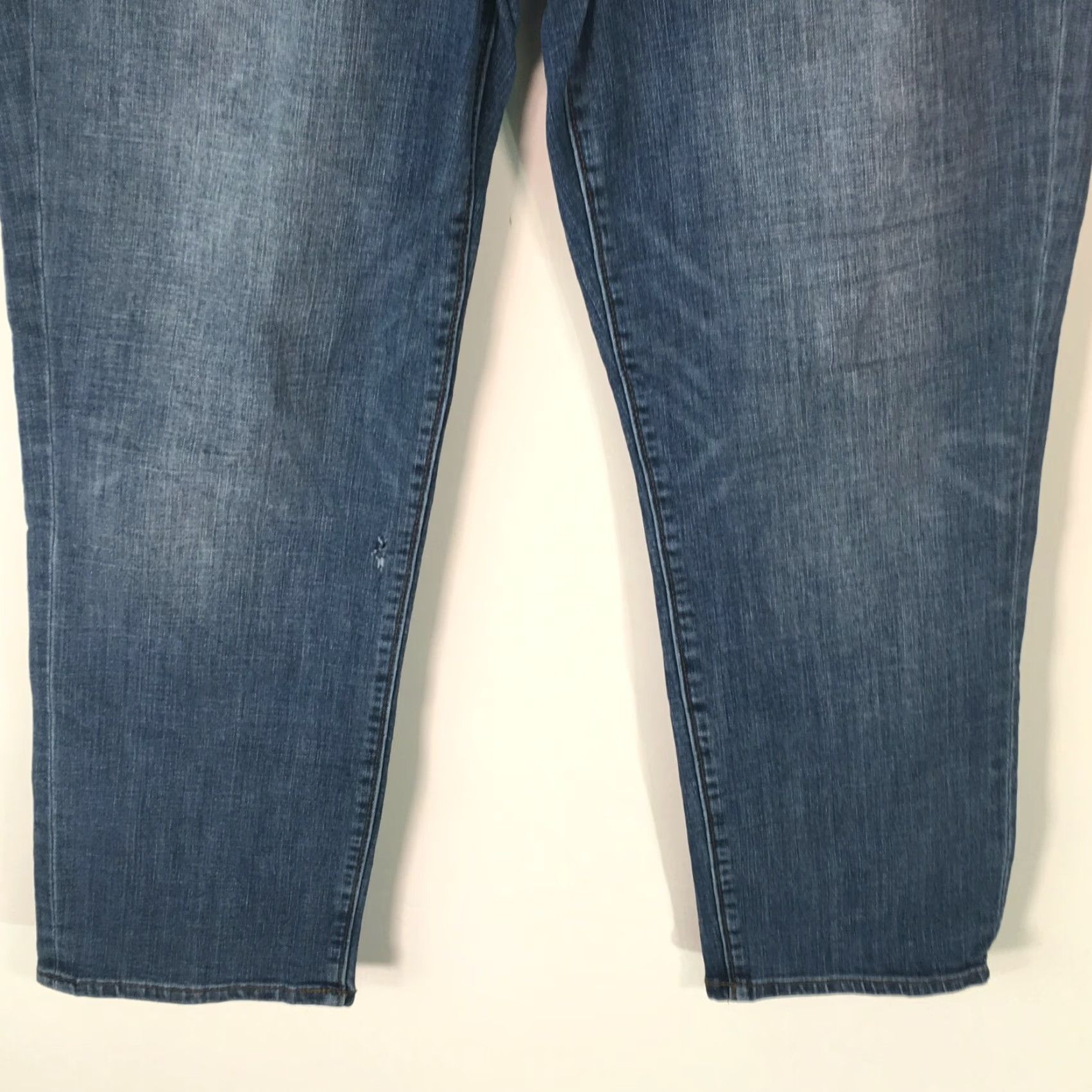 Lucky Brand Lucky Brand Womens Handcrafted Jeans Low Rise Blue Crop Denim Size 10/30 34X26 Size 32" / US 10 / IT 46 - 5 Thumbnail