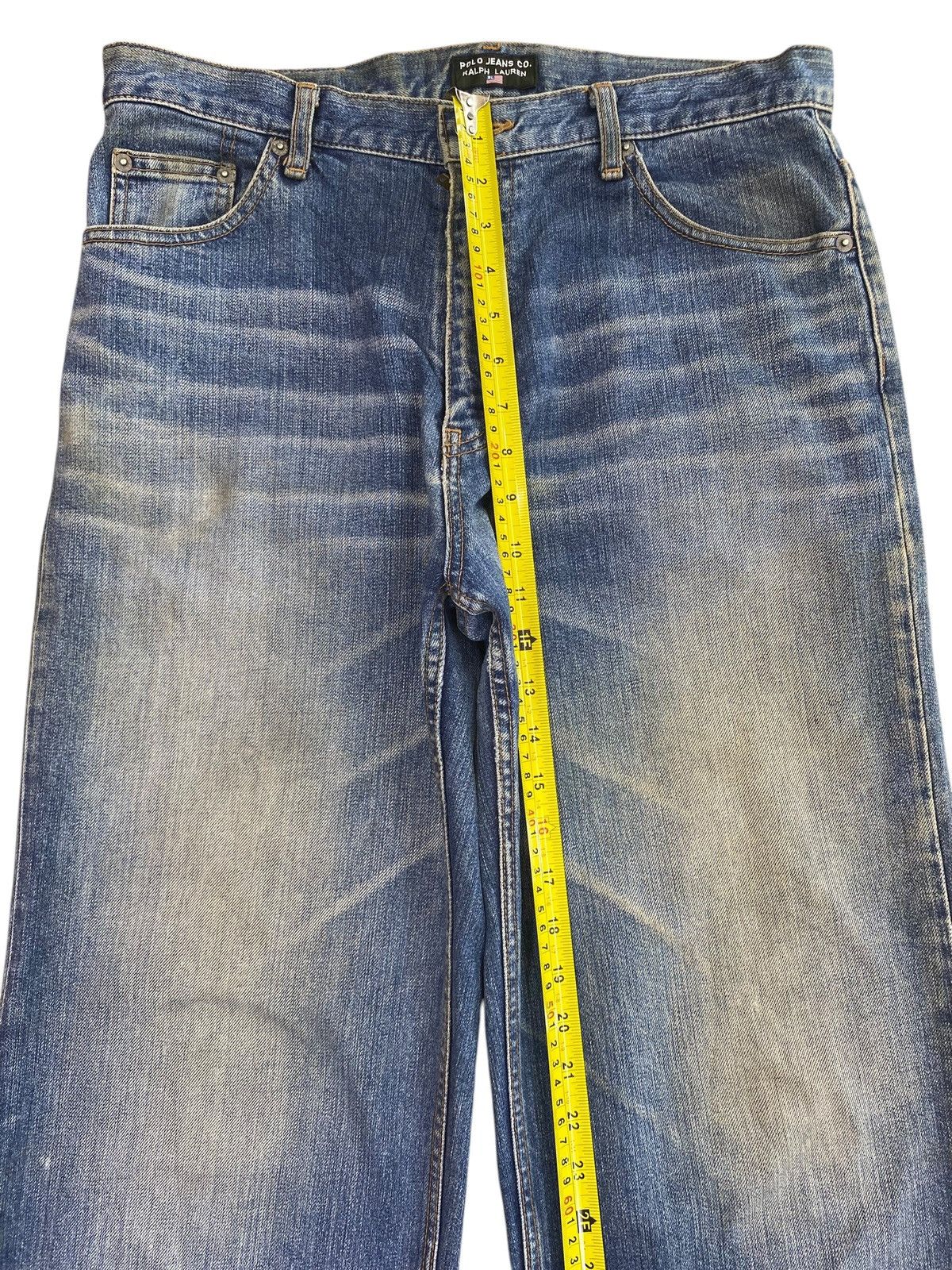 Polo Ralph Lauren Polo Ralph Lauren Whiskers Faded Wash Style Loose Jeans Size US 32 / EU 48 - 6 Thumbnail