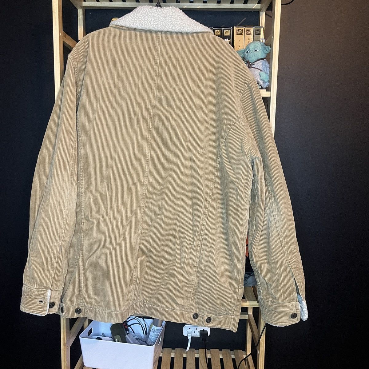 Gap Gap Corduroy Sherpa Button Jacket Tan Y2K 2000s Size US M / EU 48-50 / 2 - 5 Thumbnail