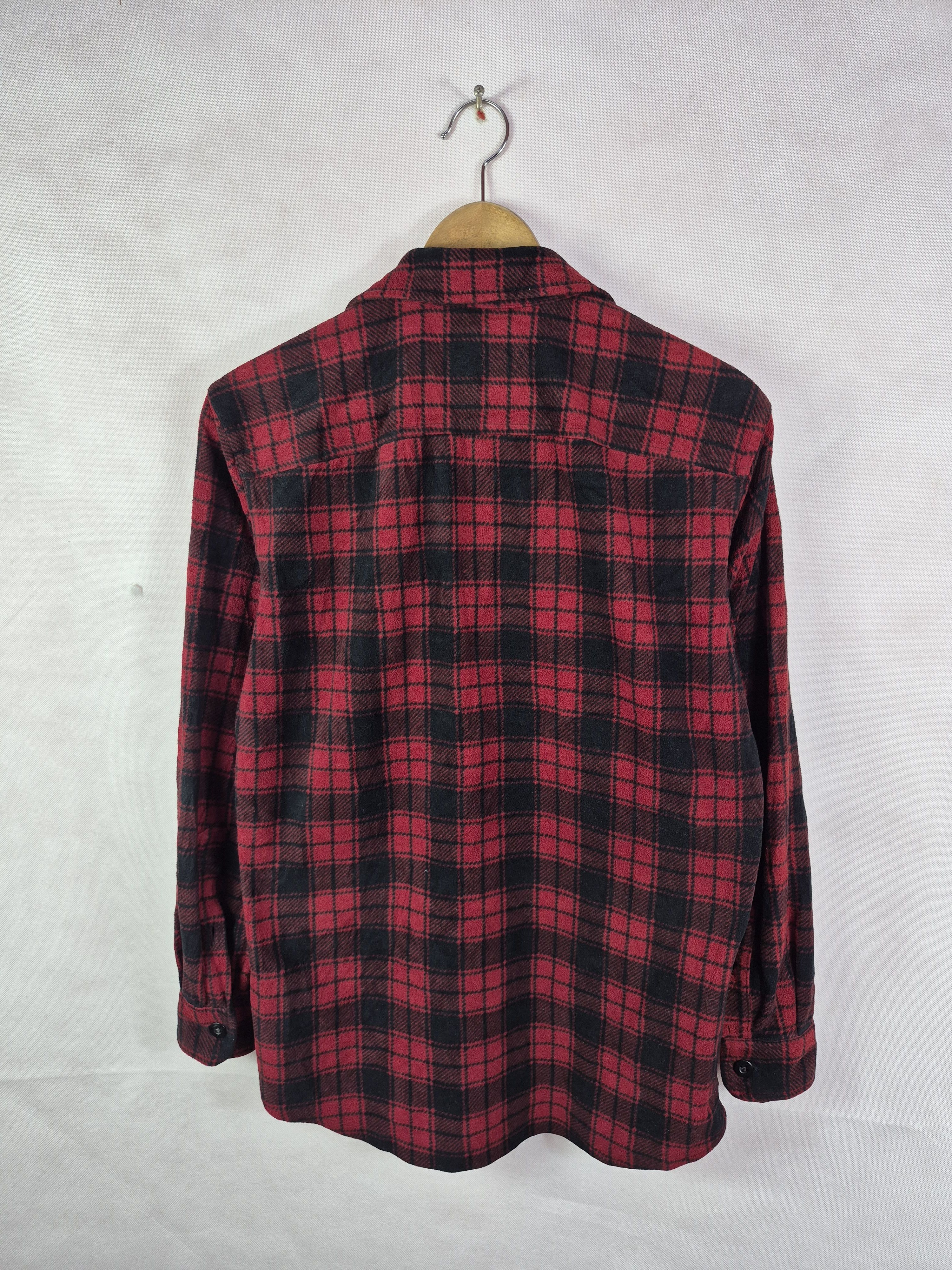 Japanese Brand 🔥 Uniqlo Double Pocket Tartan Checkered Flannel Size US M / EU 48-50 / 2 - 3 Thumbnail