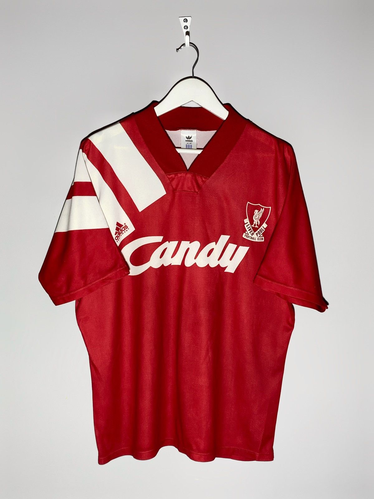 Adidas Vintage Adidas Liverpool FC 1991 1992 Home Football Shirt Size US L / EU 52-54 / 3 - 1 Thumbnail