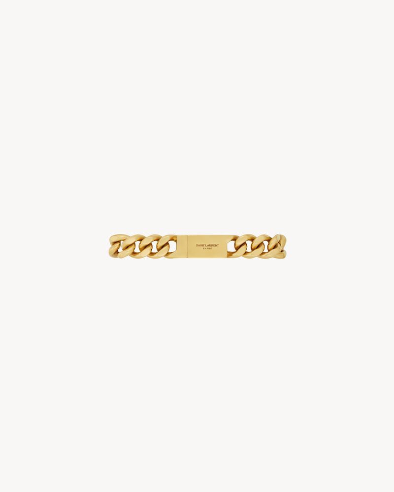 Saint Laurent Paris o1s1wg110126 778713 Size: OS / Graduated Chain Bracelet Size ONE SIZE - 2 Thumbnail