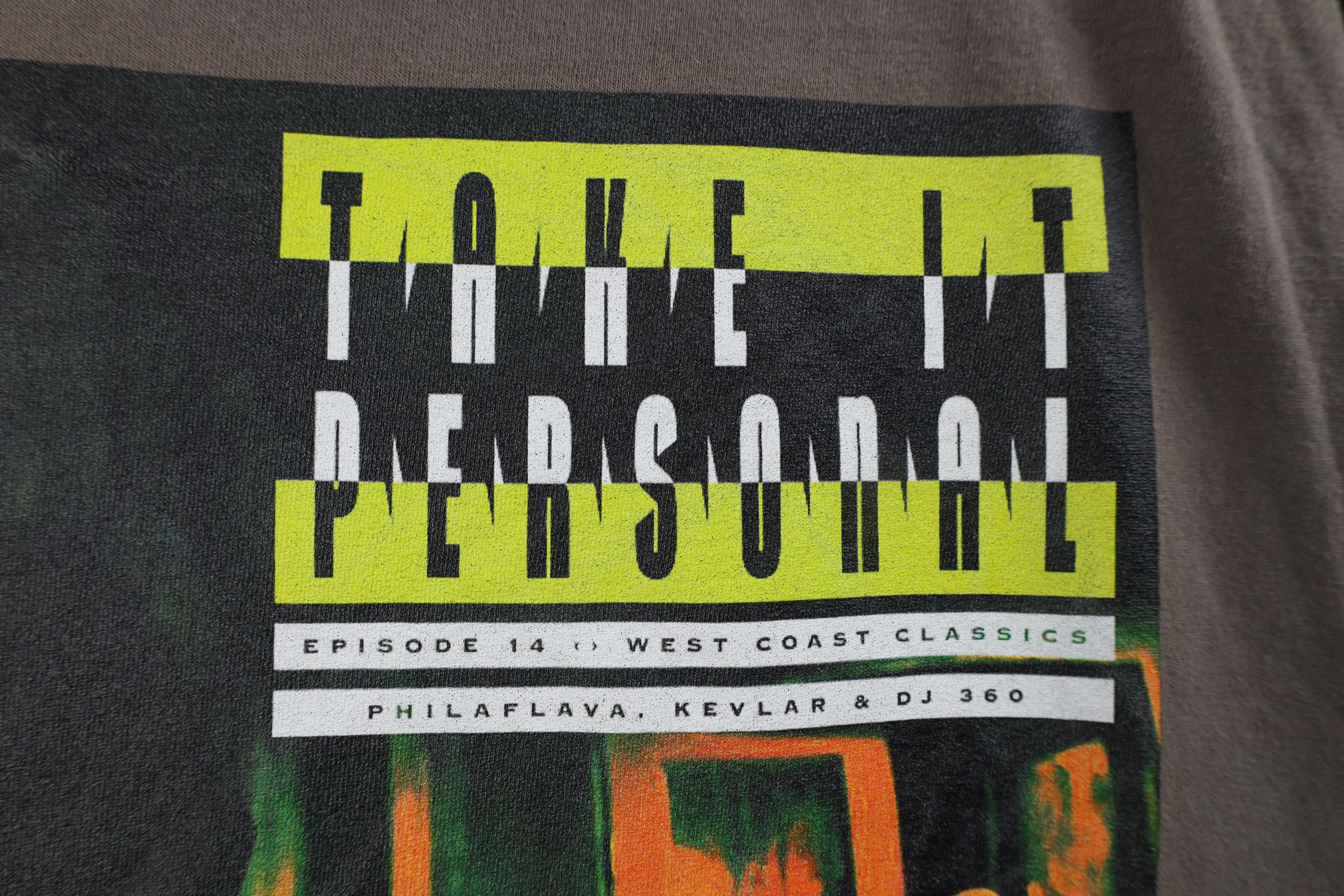 Vintage Y2K Streetwear Podcast Philaflava DJ 360 T-Shirt Gray Size US XXL / EU 58 / 5 - 5 Thumbnail