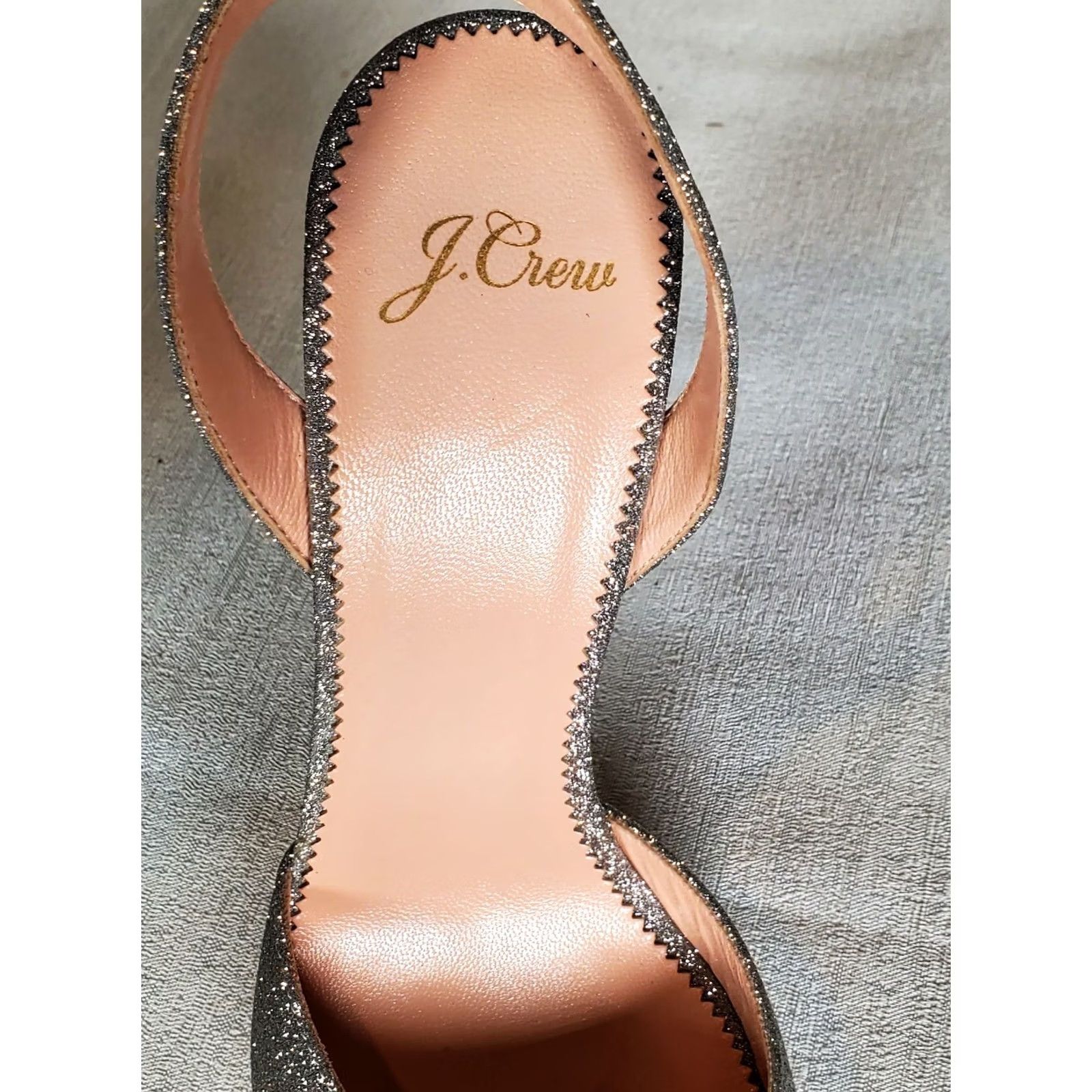 J.Crew J.Crew Harlow Ankle Strap Pumps Heels Embellished Glitter Crystals Women's US 8 Size US 8 / IT 38 - 6 Thumbnail