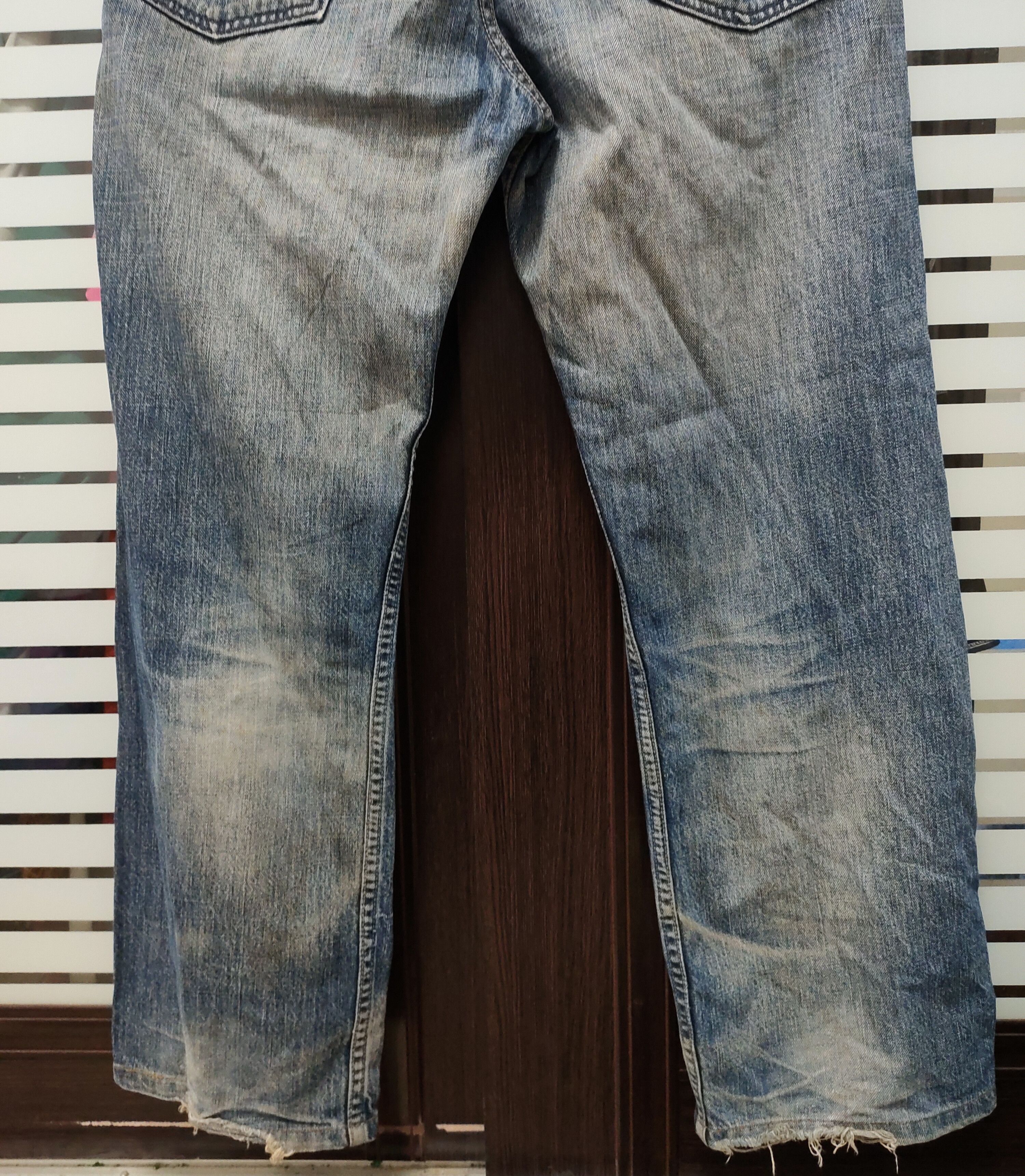 Levi's Vintage Clothing 💥 Flared Distressed Vintage Levi's 509 Jeans 💥 Size US 32 / EU 48 - 13 Thumbnail