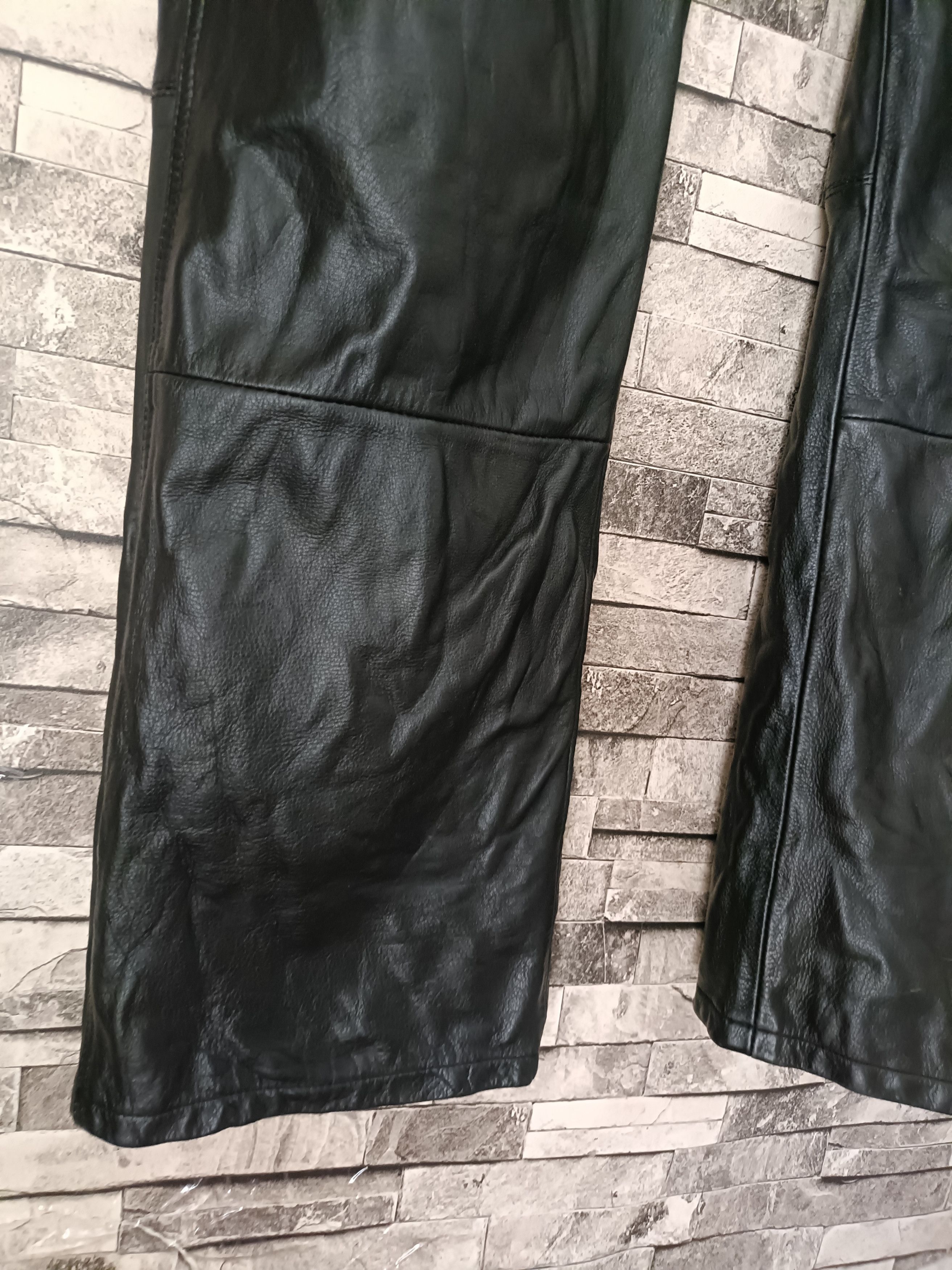 Leather Spirit motors Dallas biker leather pants Size US 43 - 4 Thumbnail
