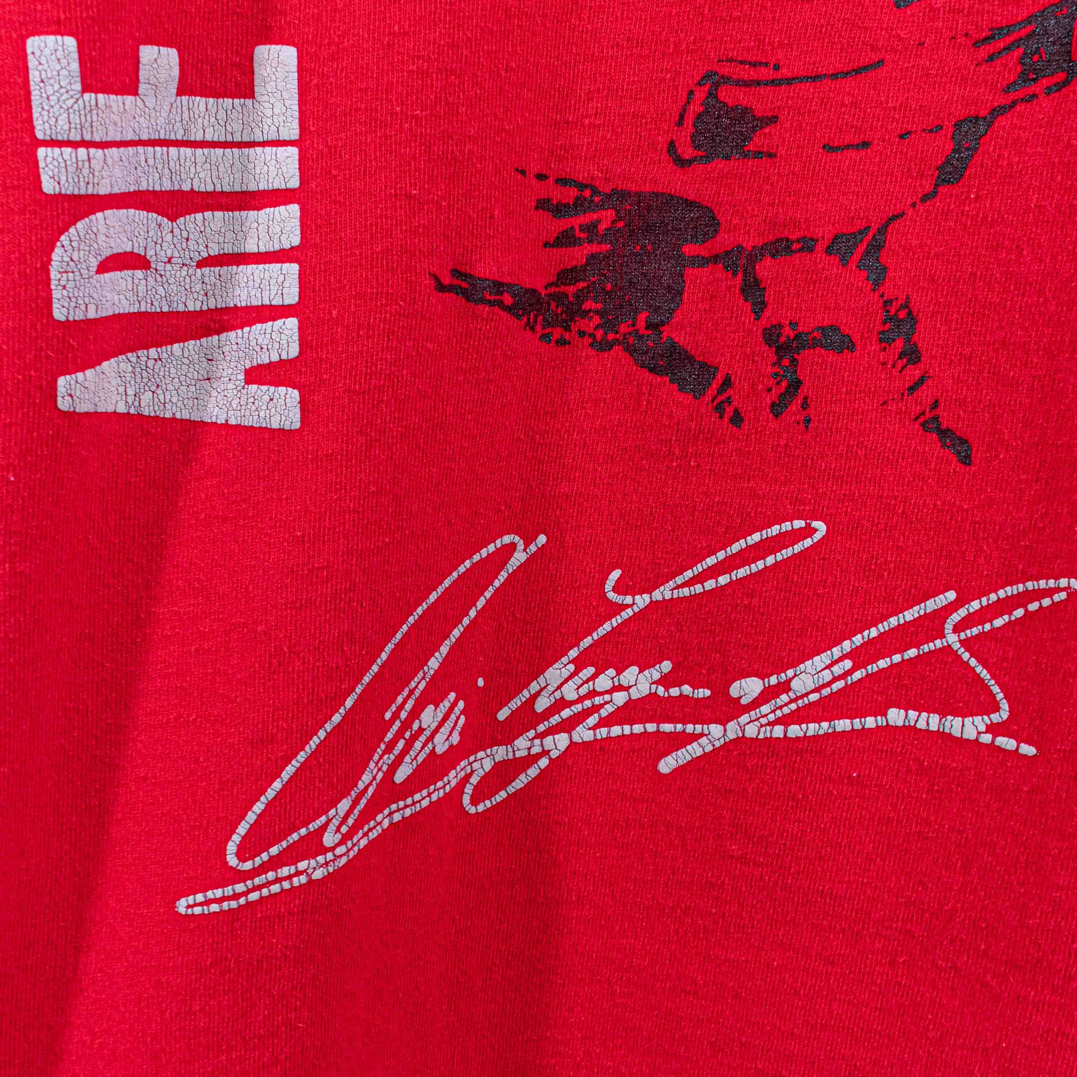 Vintage Arie Luyendyk Fan Club Racing T-Shirt Indycar VTG 90s Cars Size US M / EU 48-50 / 2 - 5 Thumbnail