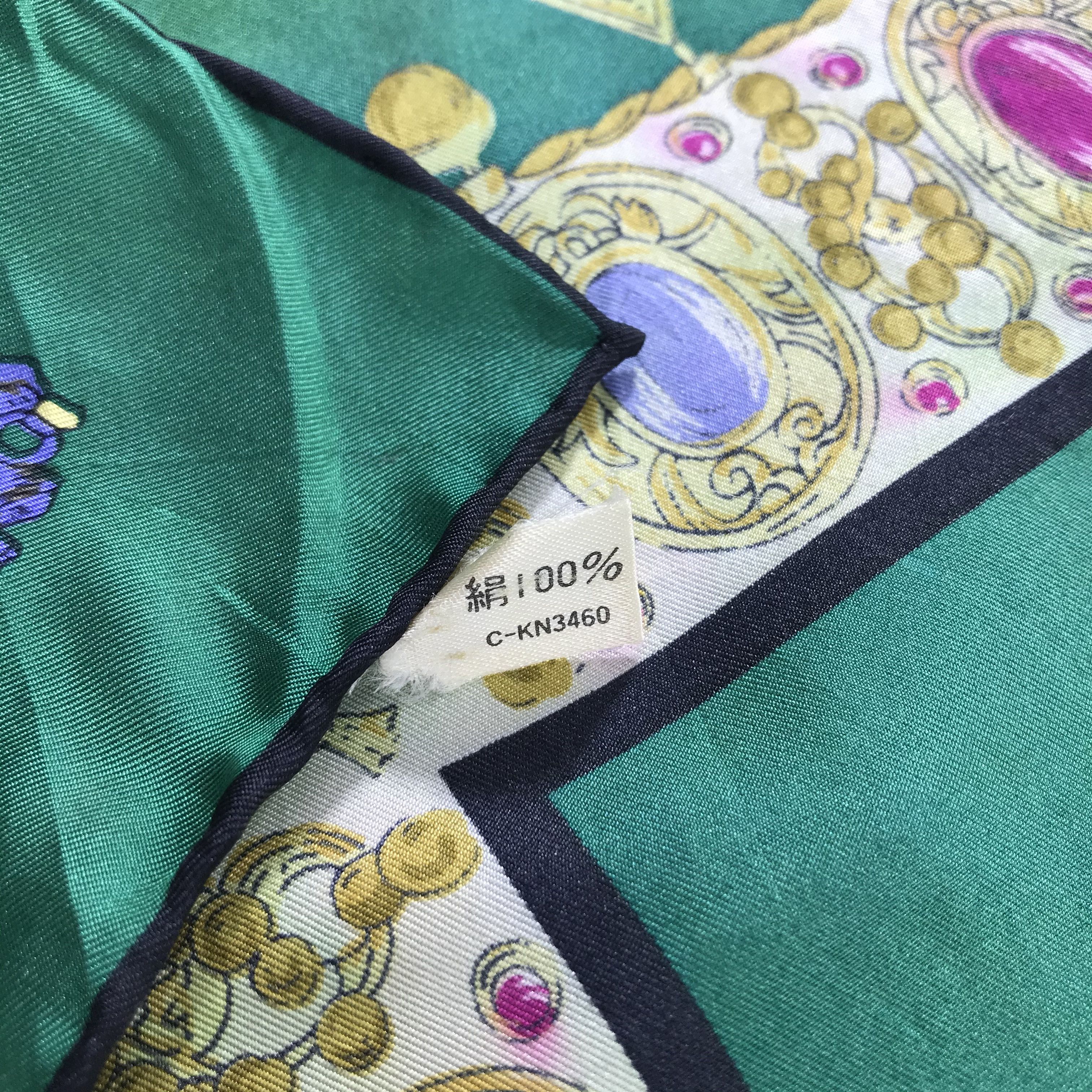 Vintage Vintage Silk Scarf Size ONE SIZE - 5 Thumbnail