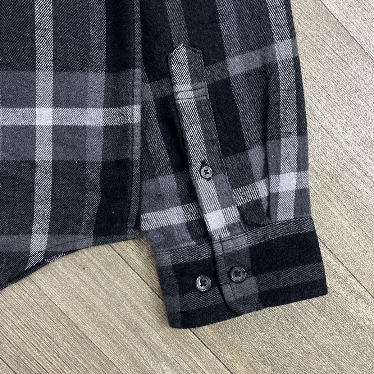 Supreme FW23 Supreme Plaid Black Grey Flannel Shirt Size US S / EU 44-46 / 1 - 16 Thumbnail
