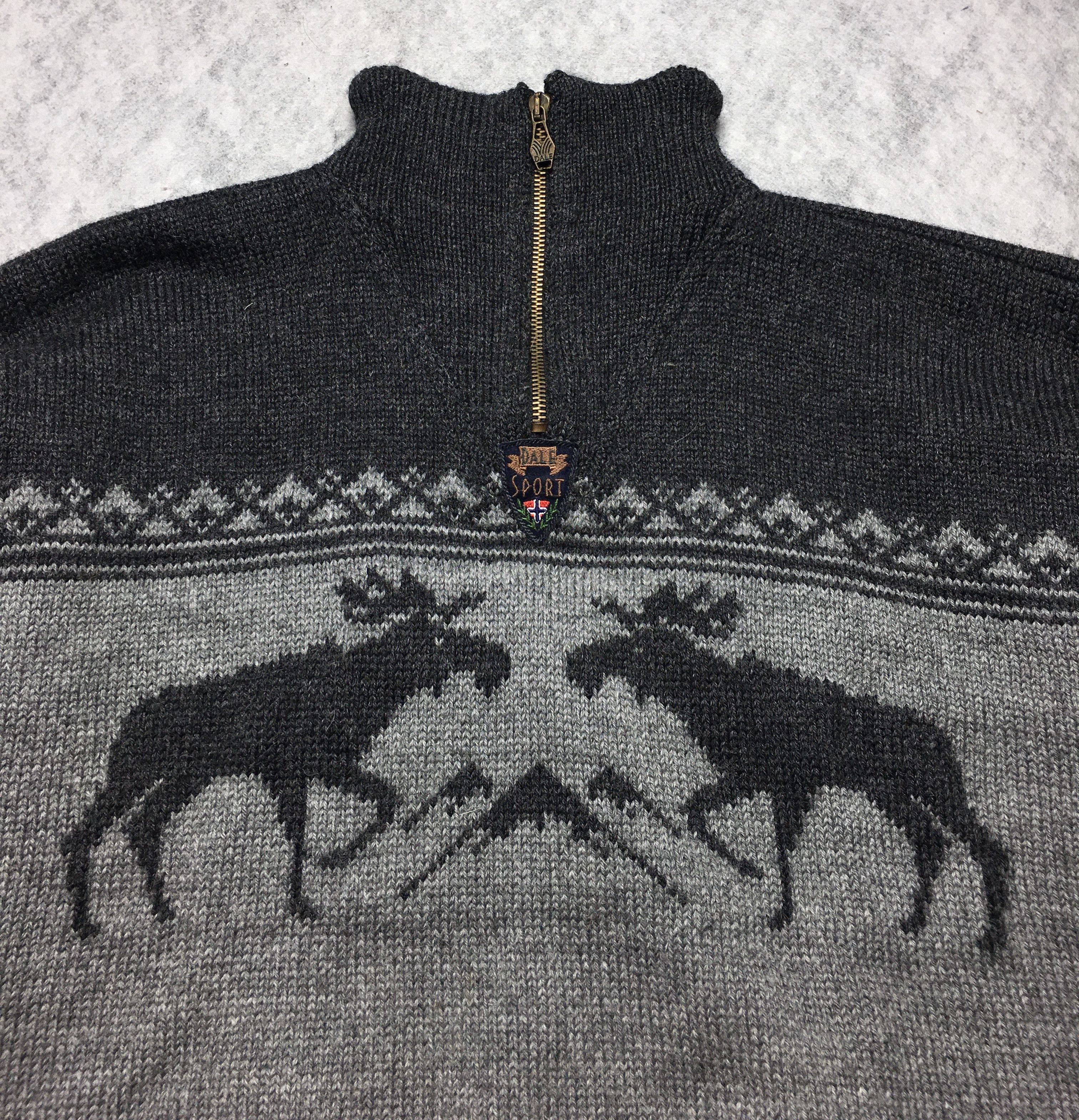 Dale Of Norway Dale of Norway Country Moose Vintage Wool Ski Sweater Mens L Size US L / EU 52-54 / 3 - 8 Thumbnail