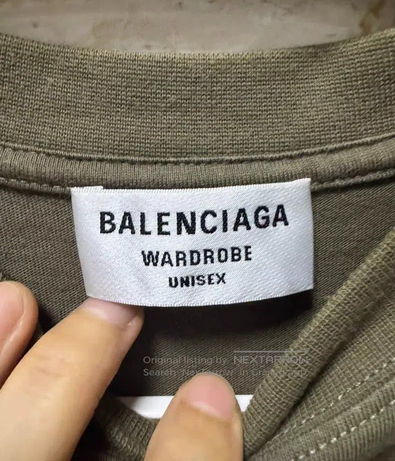 Balenciaga Balenciaga Embroidered Coca-Cola round neck loose short sl Size US XS / EU 42 / 0 - 3 Thumbnail