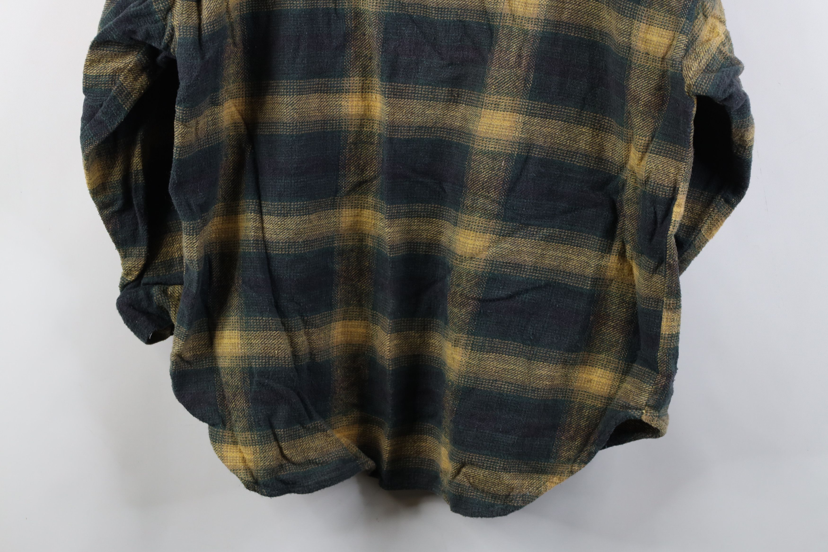 UNIONBAY Vintage 90s Unionbay Surfing Flannel Hooded Shirt Jacket Size M / US 6-8 / IT 42-44 - 14 Thumbnail