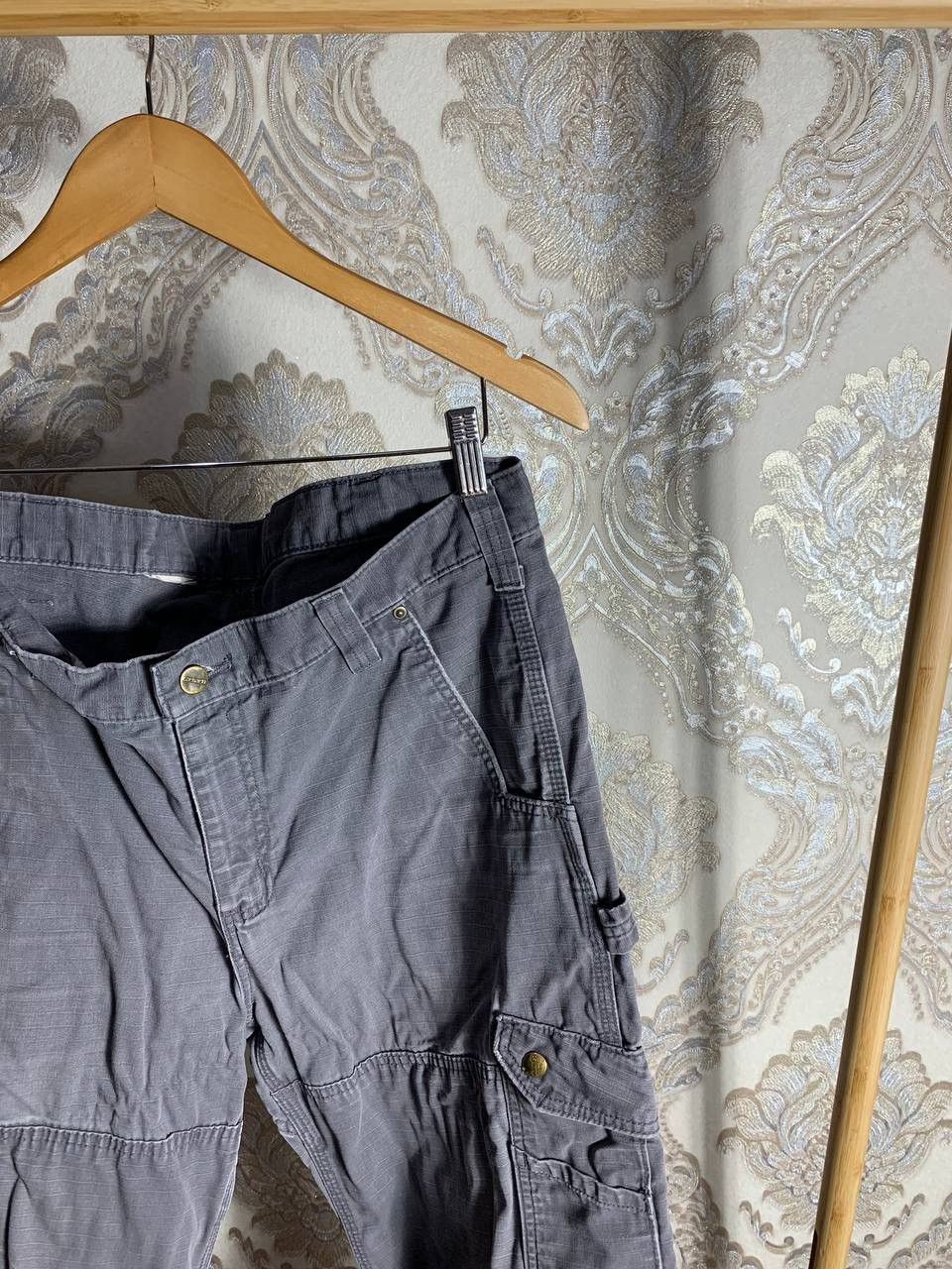 Carhartt × Vintage VERY RARE CARHARTT WORK IN PROGRESS PANTS DETROIT Y2K 90s Size US 36 / EU 52 - 3 Thumbnail