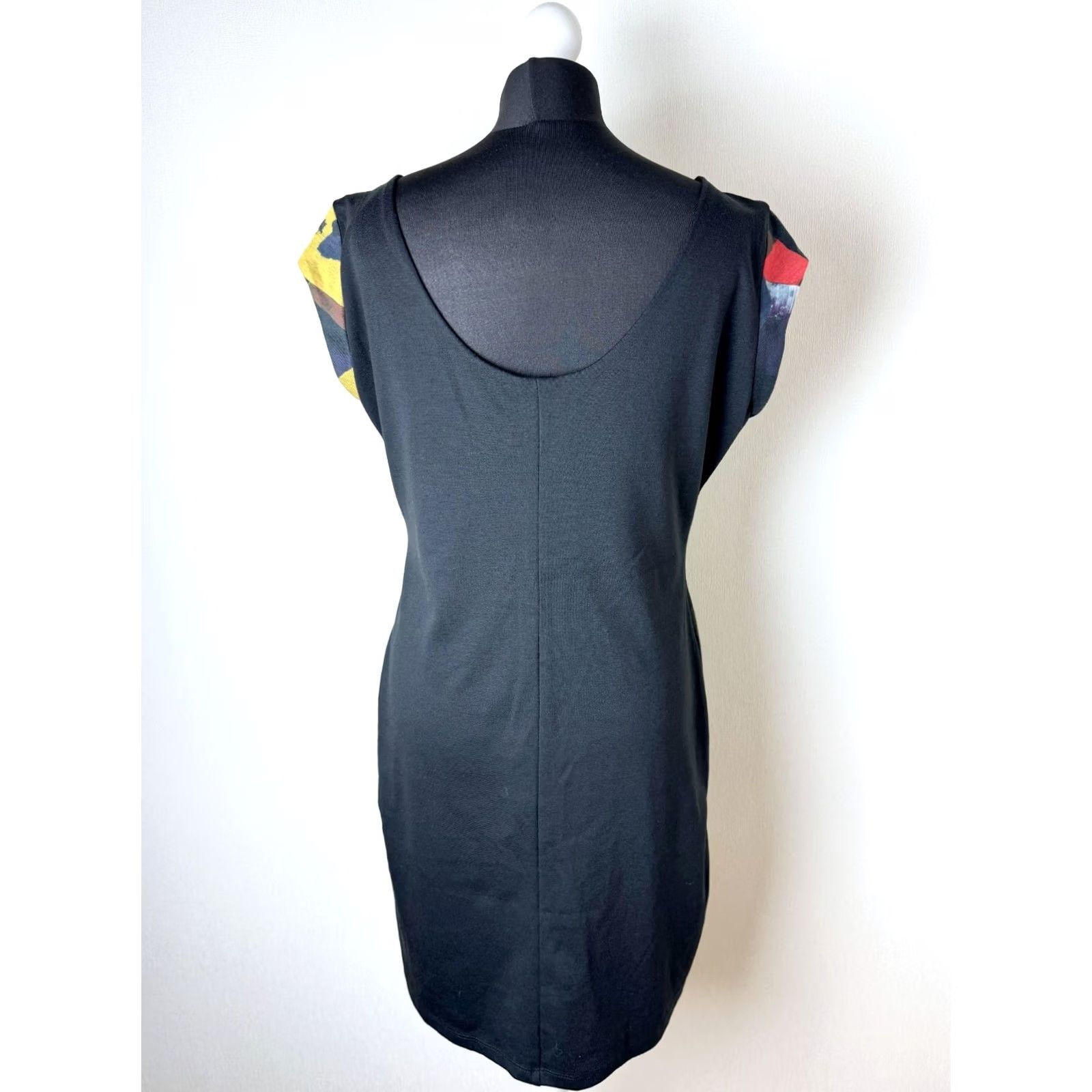 Desigual Desigual Dress Multicoloured Knee Length A-Line XL Womens 57V20M1 Size XL / US 12-14 / IT 48-50 - 6 Thumbnail