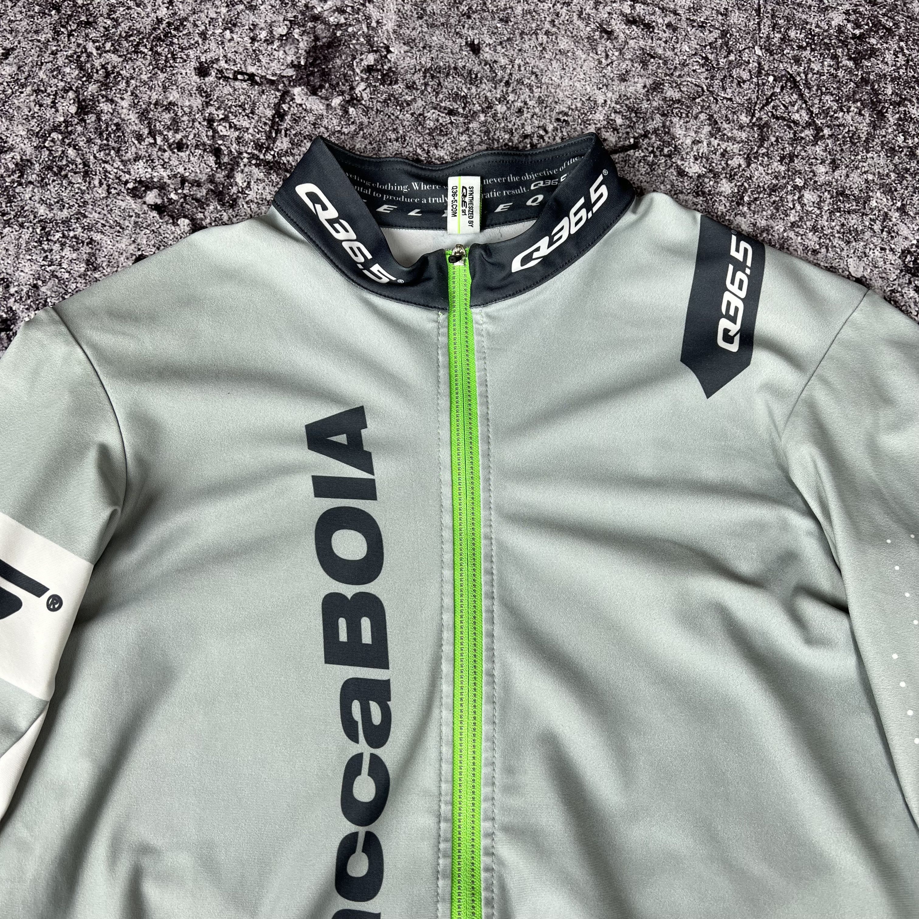 Rapha Q 36.5 Vaccaboia Cycling Jacket Made in Italy Size M Size US M / EU 48-50 / 2 - 3 Thumbnail