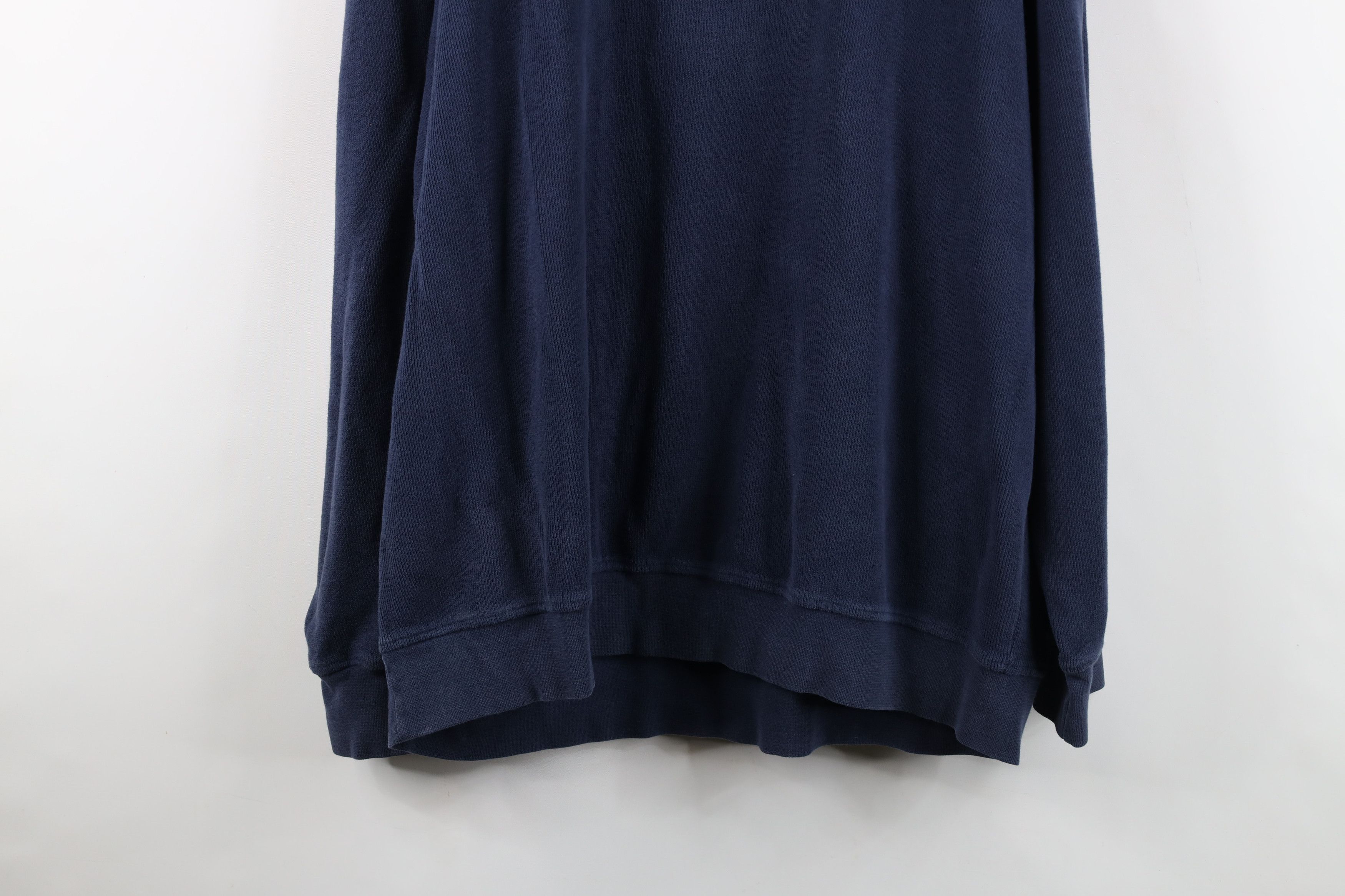 Vintage Vintage 90s Streetwear Cotton Ribbed Knit Crewneck Sweater Size US XL / EU 56 / 4 - 12 Thumbnail