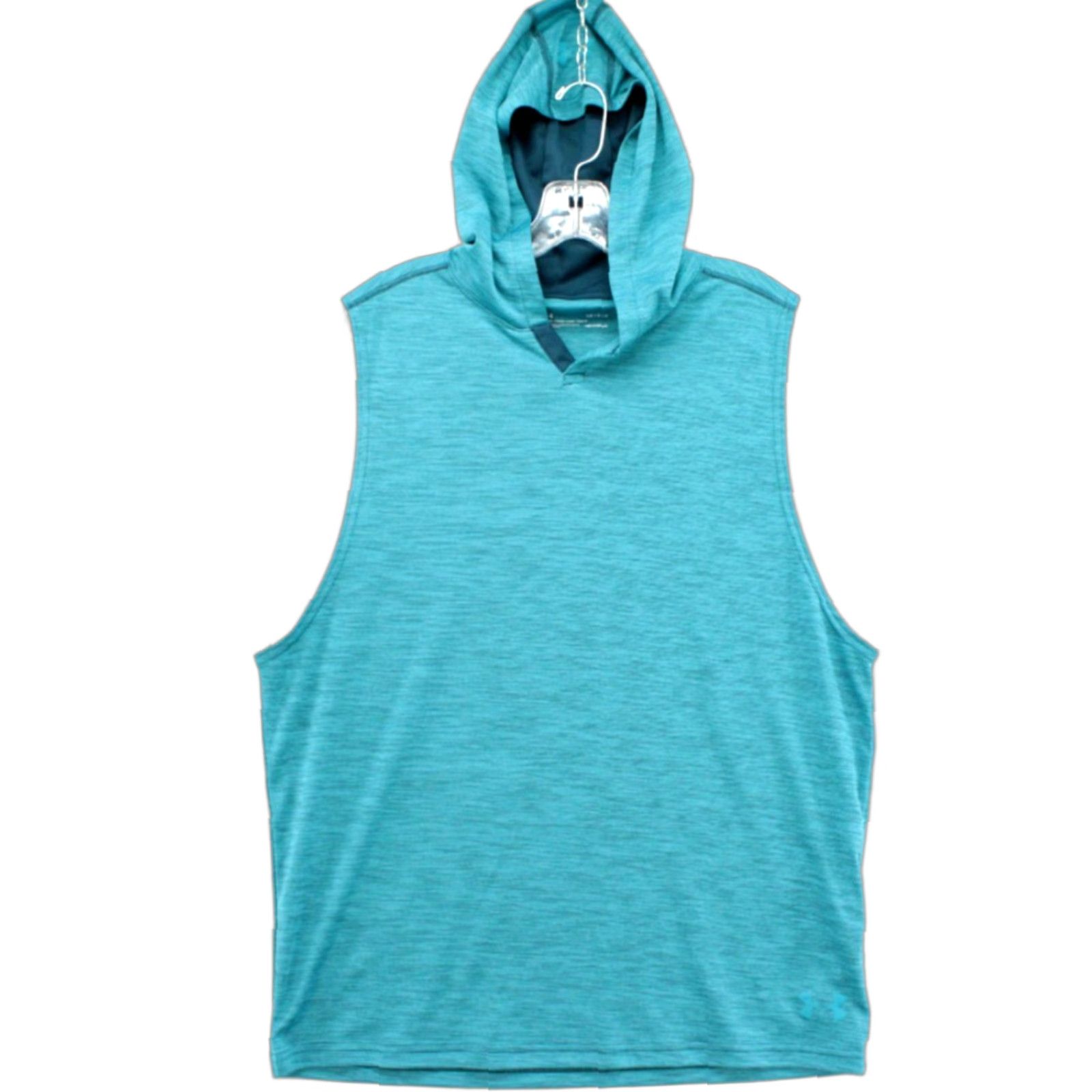 Under Armour Under Armour Hoodie Mens Large Blue Loose Heatgear Sleeveless Sweater Activewear Size US L / EU 52-54 / 3 - 1 Thumbnail