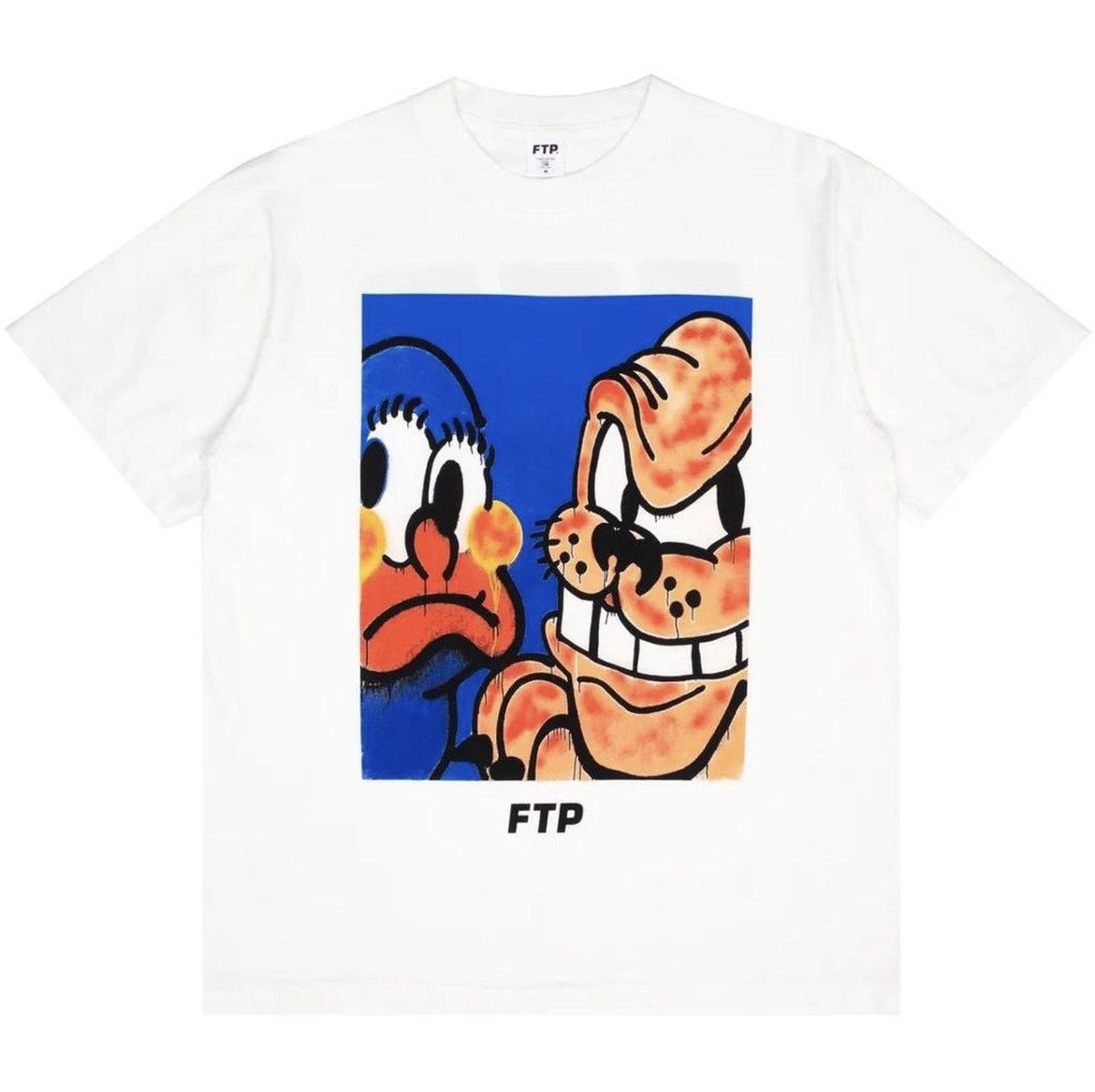 Fuck The Population FTP + SLAWN DOG TEE (WHITE) Size US L / EU 52-54 / 3 - 1 Thumbnail